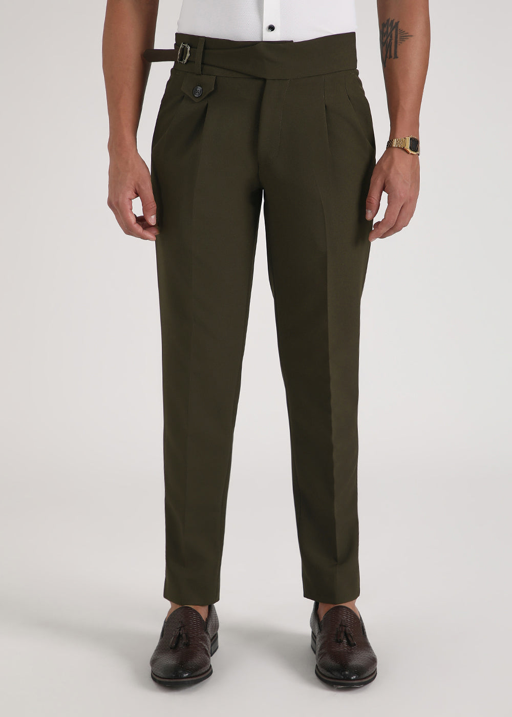 Sage Green Gurkha Pant