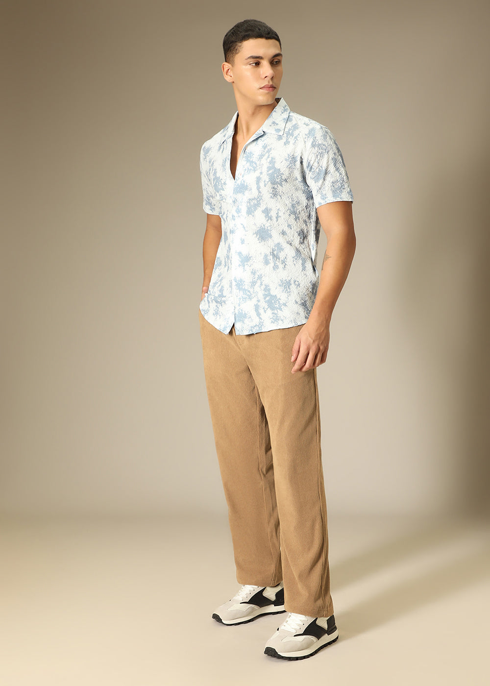 Sand Brown Corduroy Pant