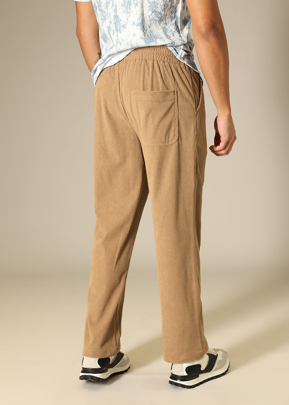 Sand Brown Corduroy Pant