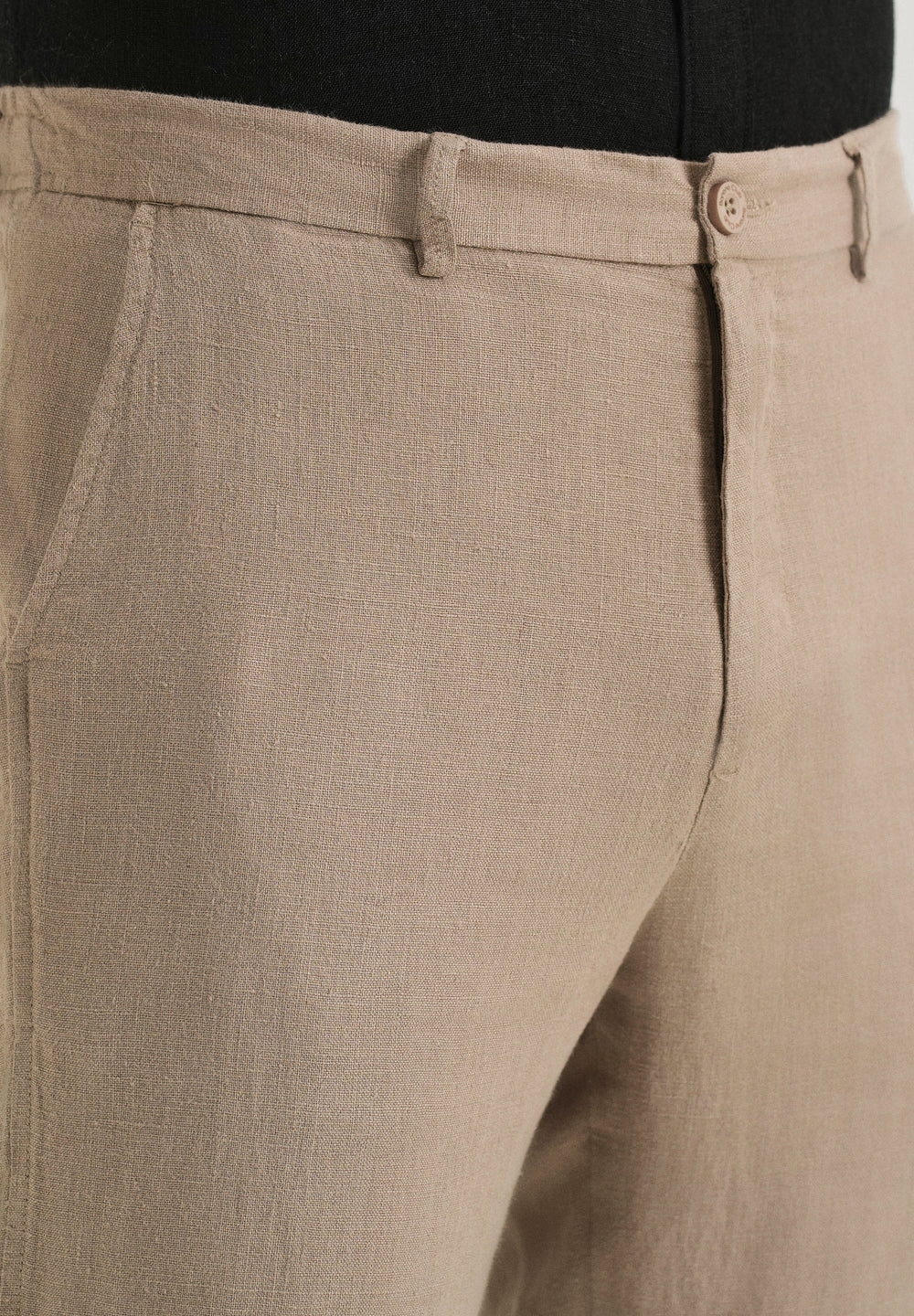Sand Brown Linen pant