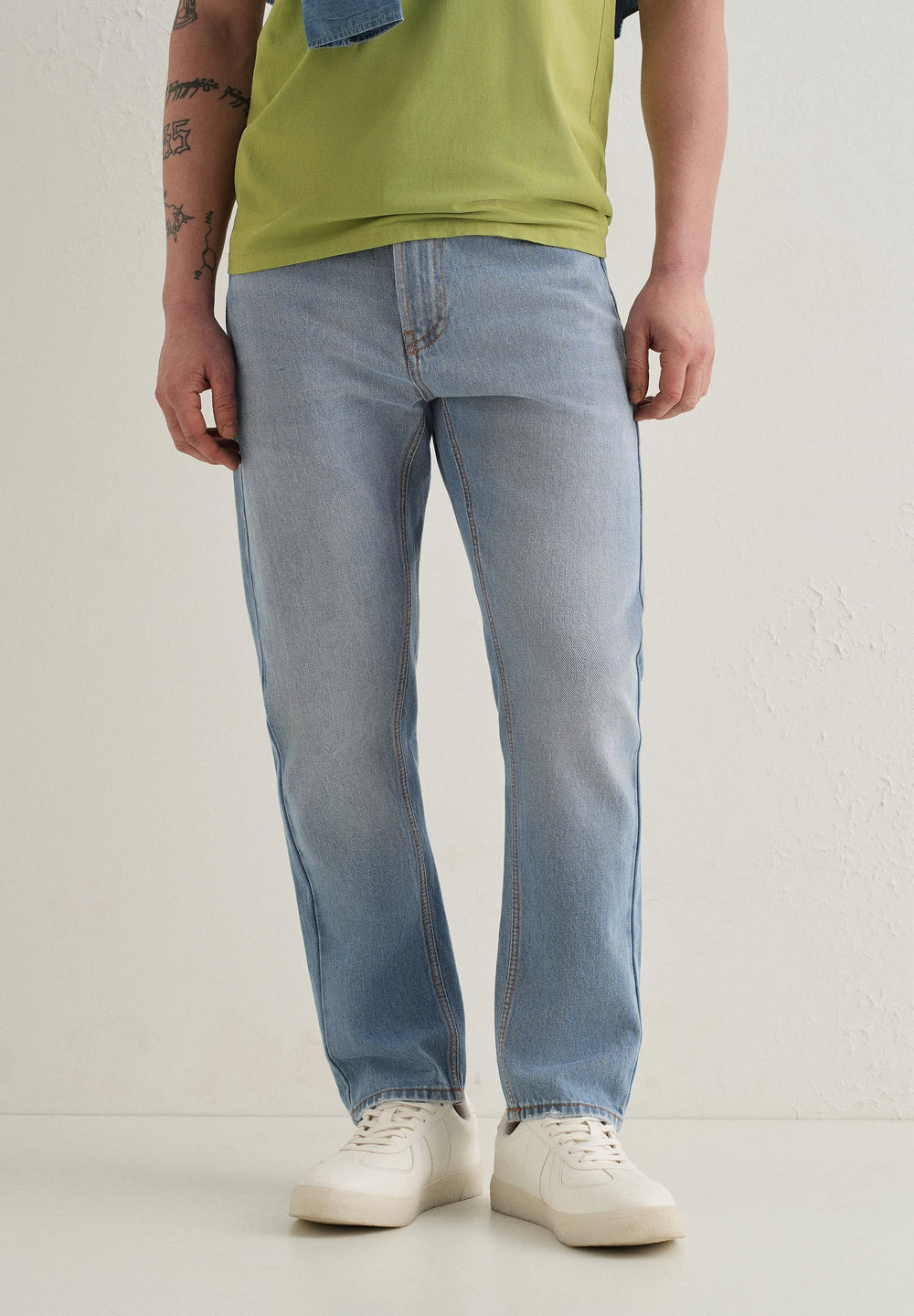 Sea Blue Slim fit Jeans