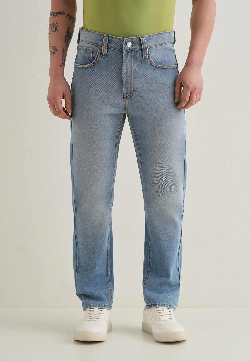 Sea Blue Slim fit Jeans