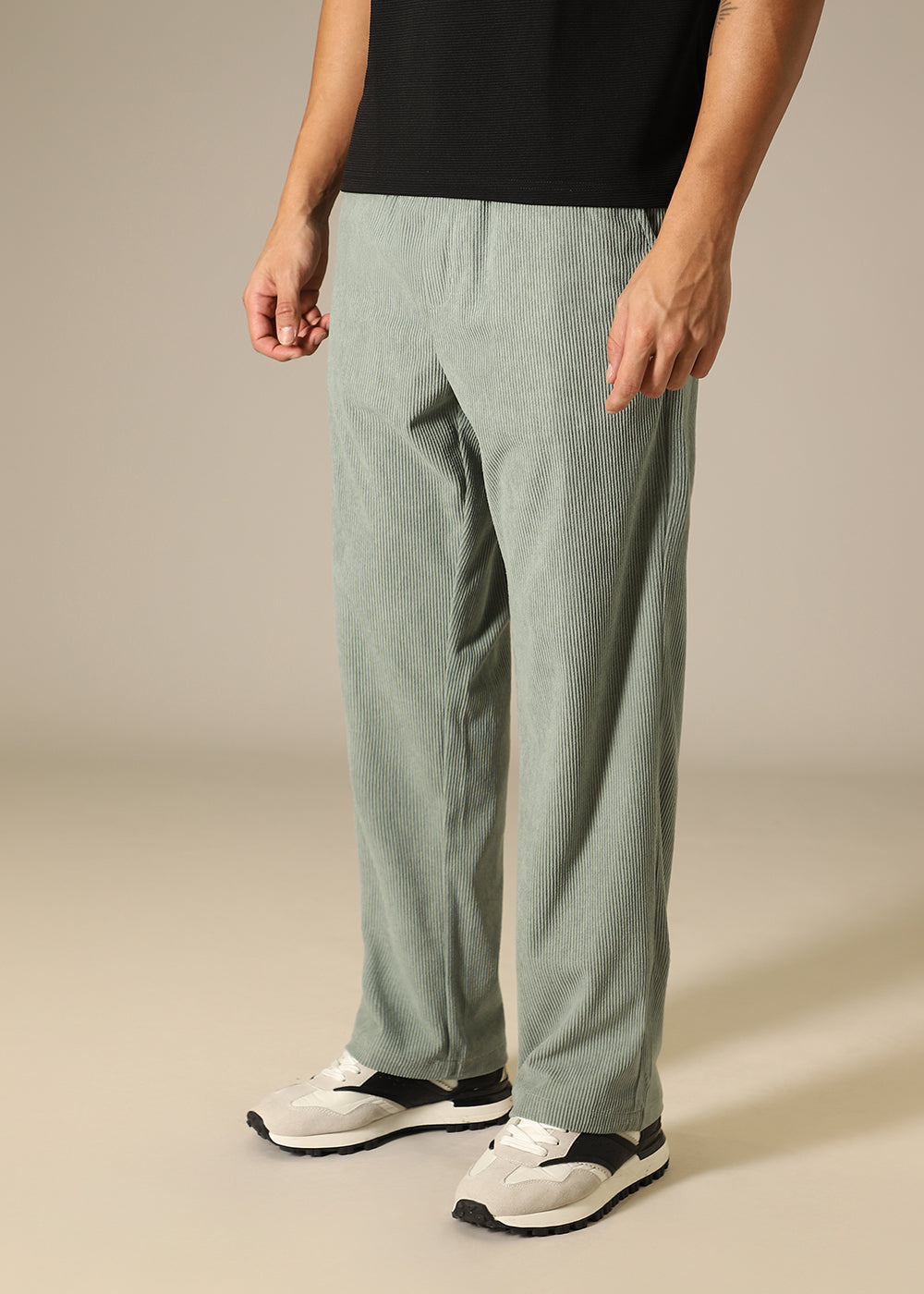 Sea Green Corduroy Pant