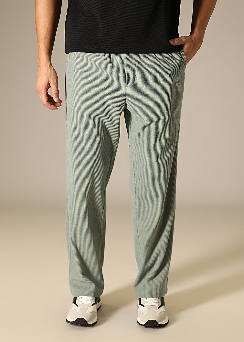 Sea Green Corduroy Pant