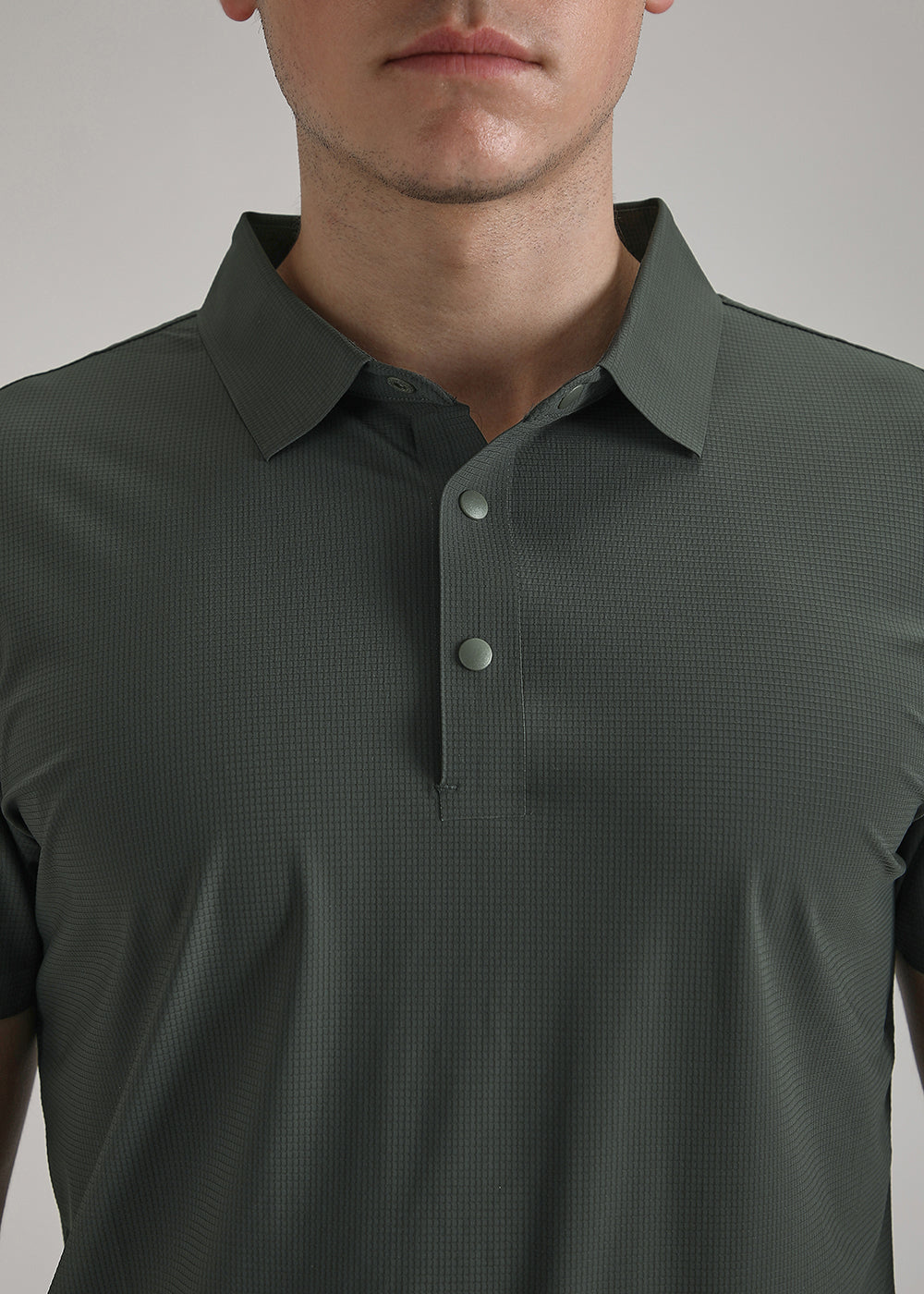 Self Green Stitchless Polo T-shirt