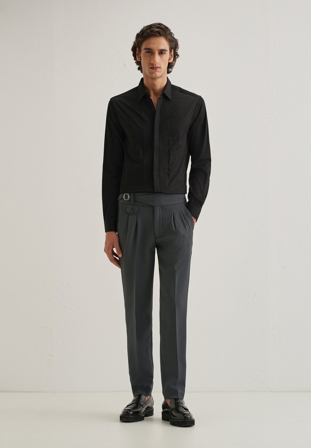 Shadow Grey Gurkha Pant