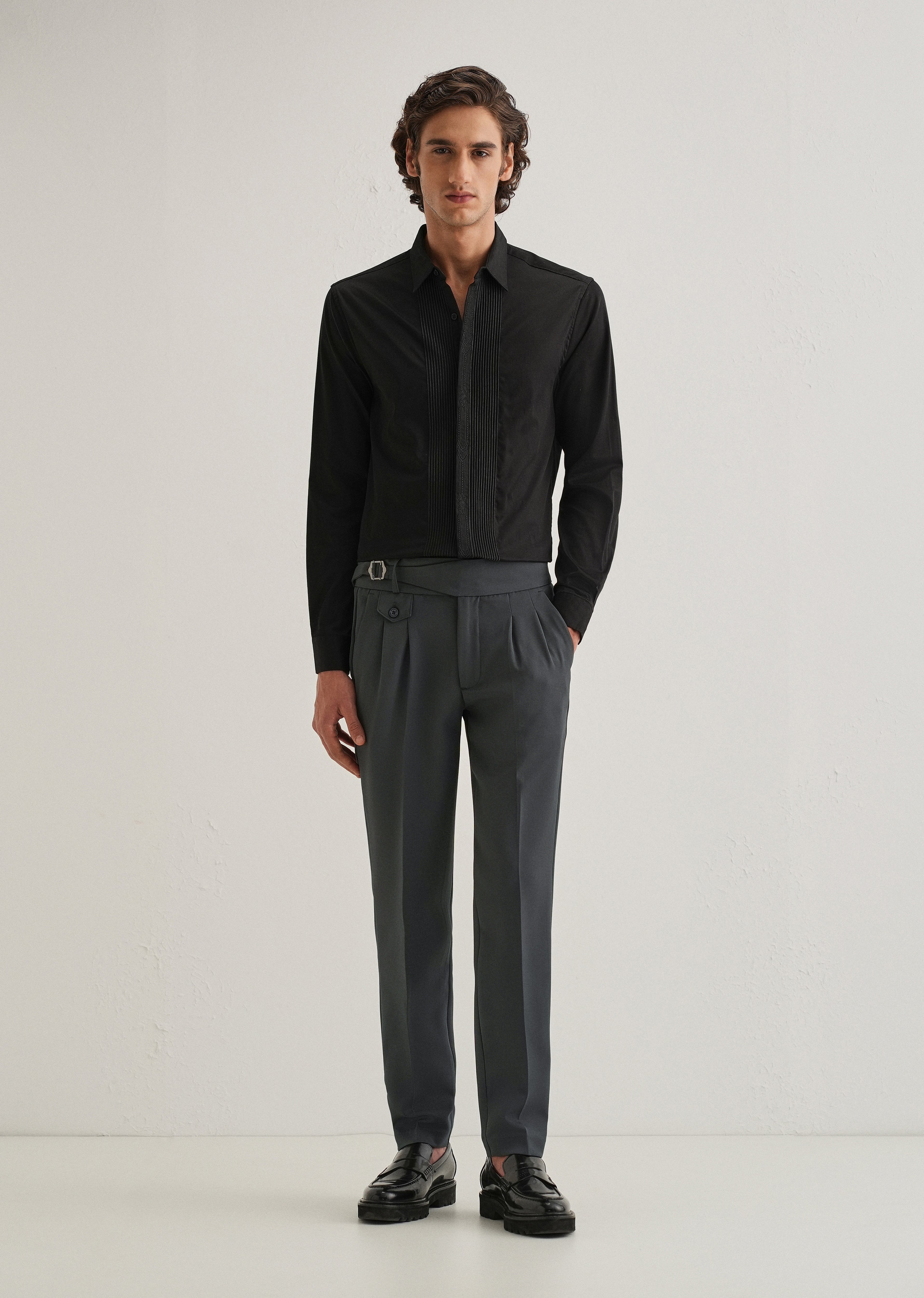 Shadow Grey Gurkha Pant