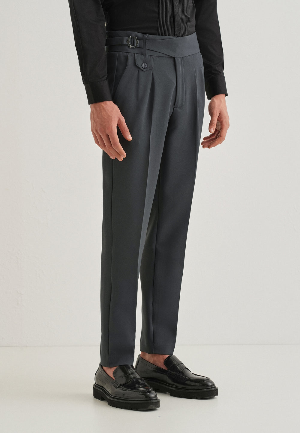 Shadow Grey Gurkha Pant
