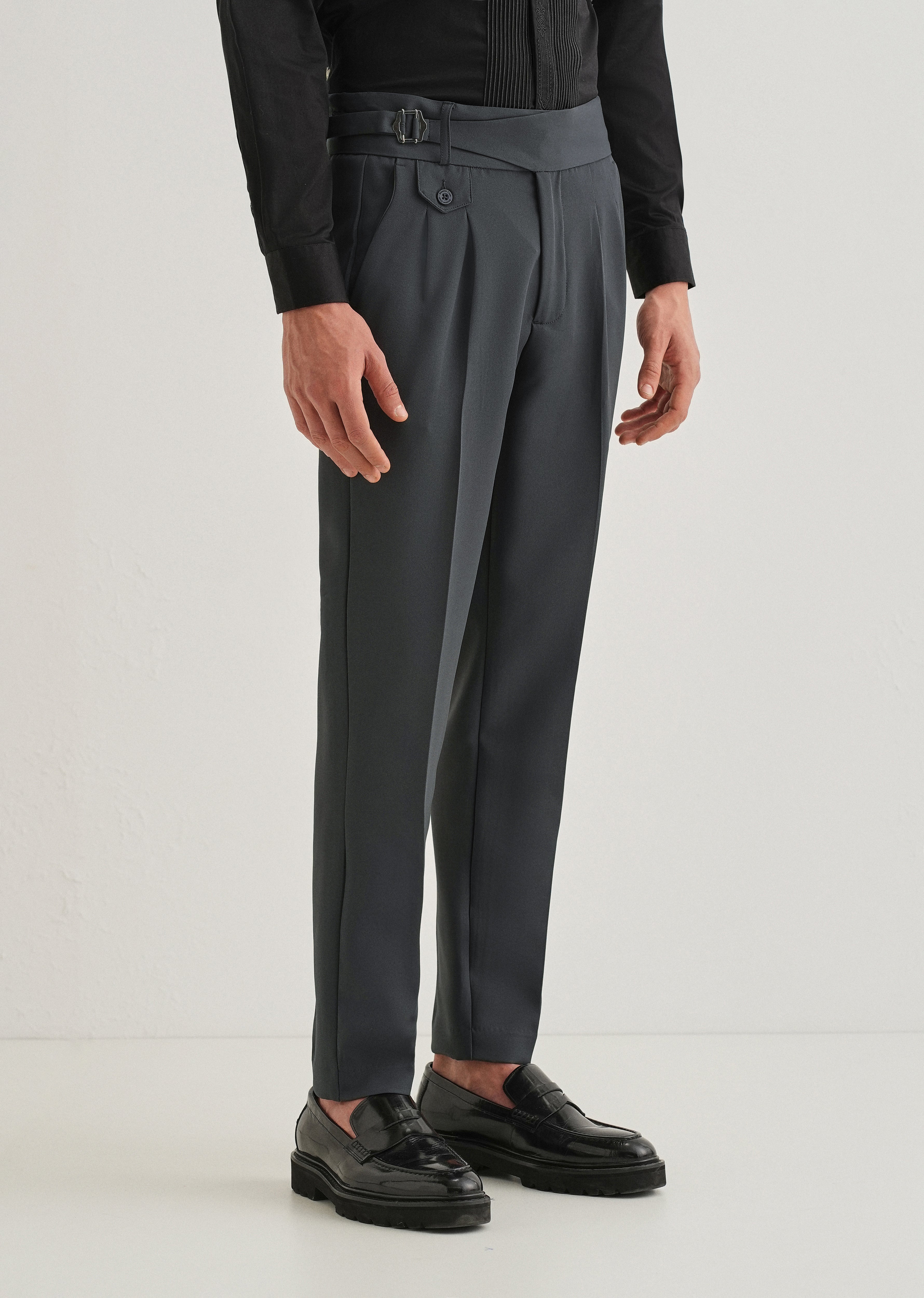 Shadow Grey Gurkha Pant