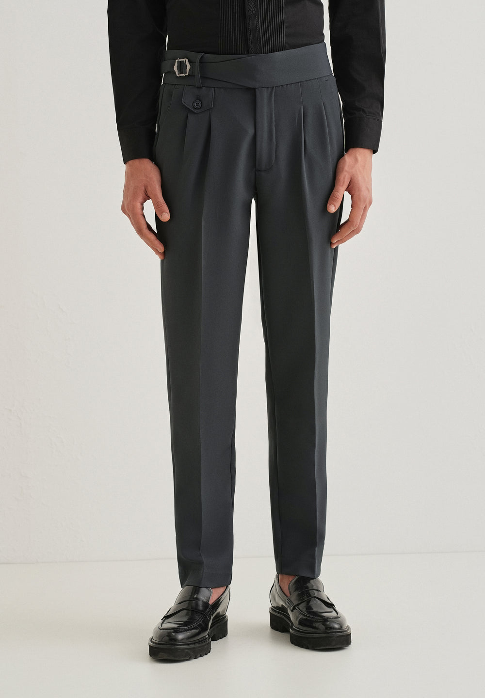 Shadow Grey Gurkha Pant