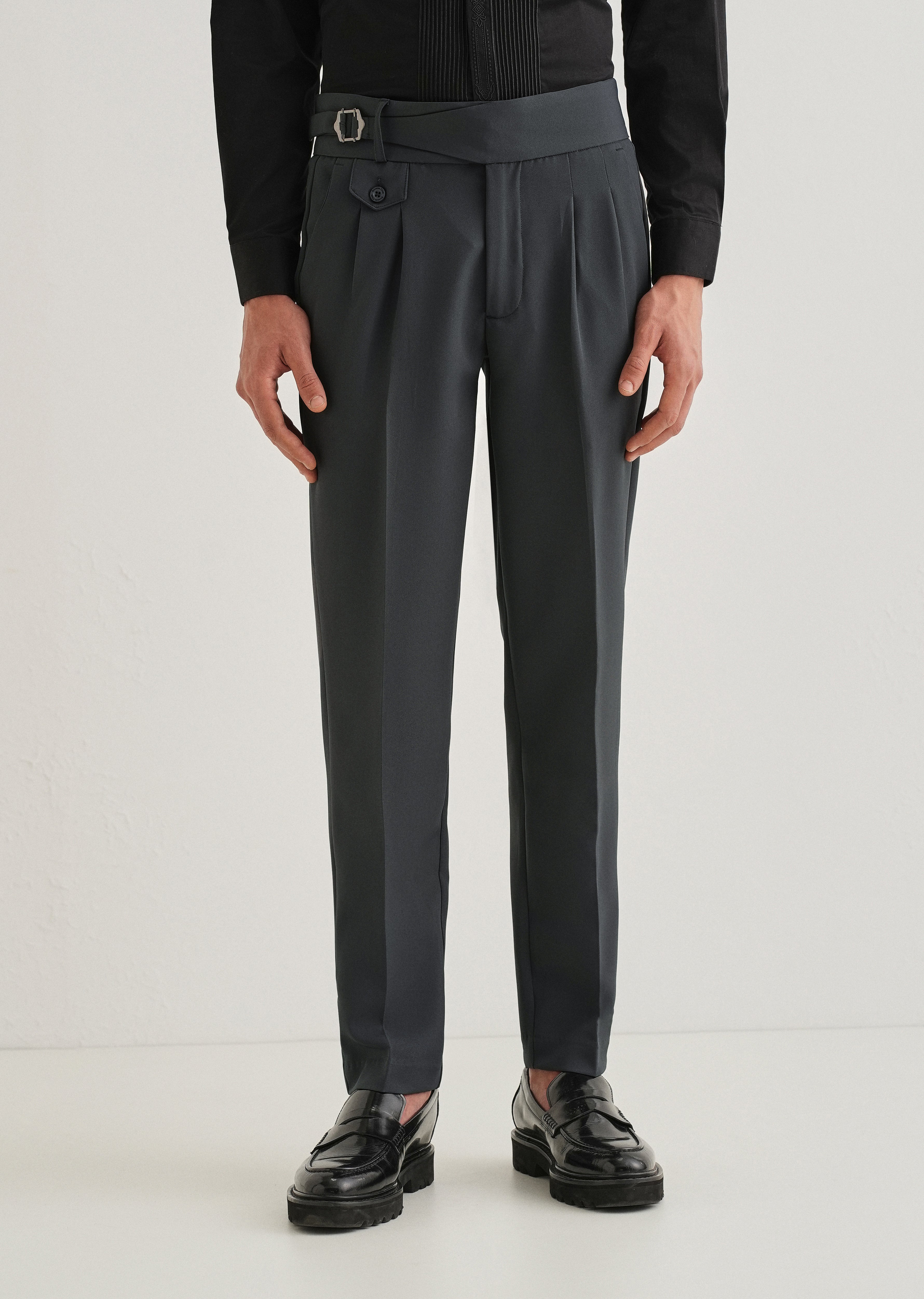 Shadow Grey Gurkha Pant