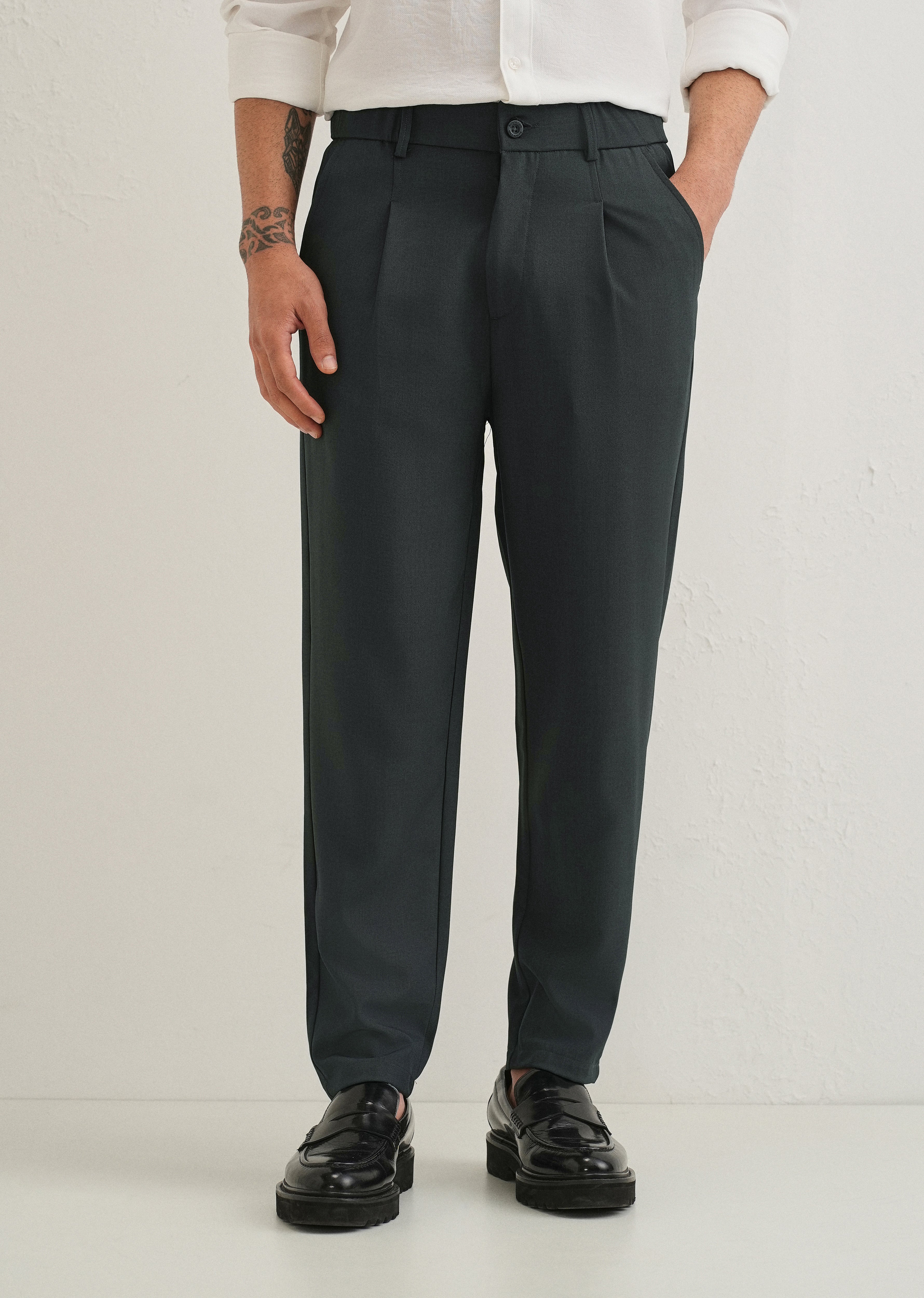 Shadow Grey Korean Pant