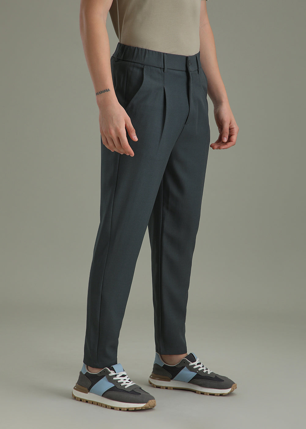 Shadow Grey Korean Pant