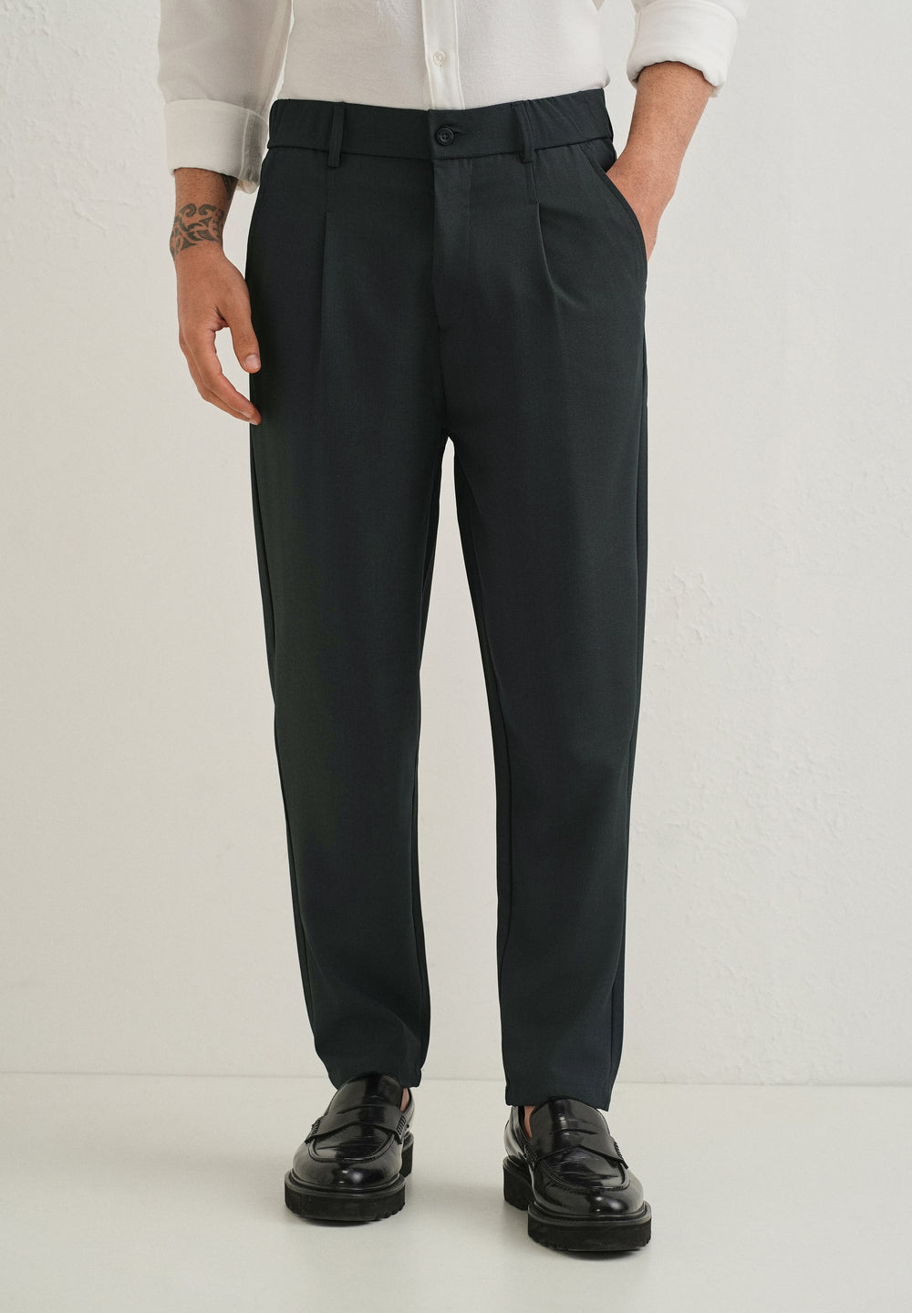 Shadow Grey Korean Pant