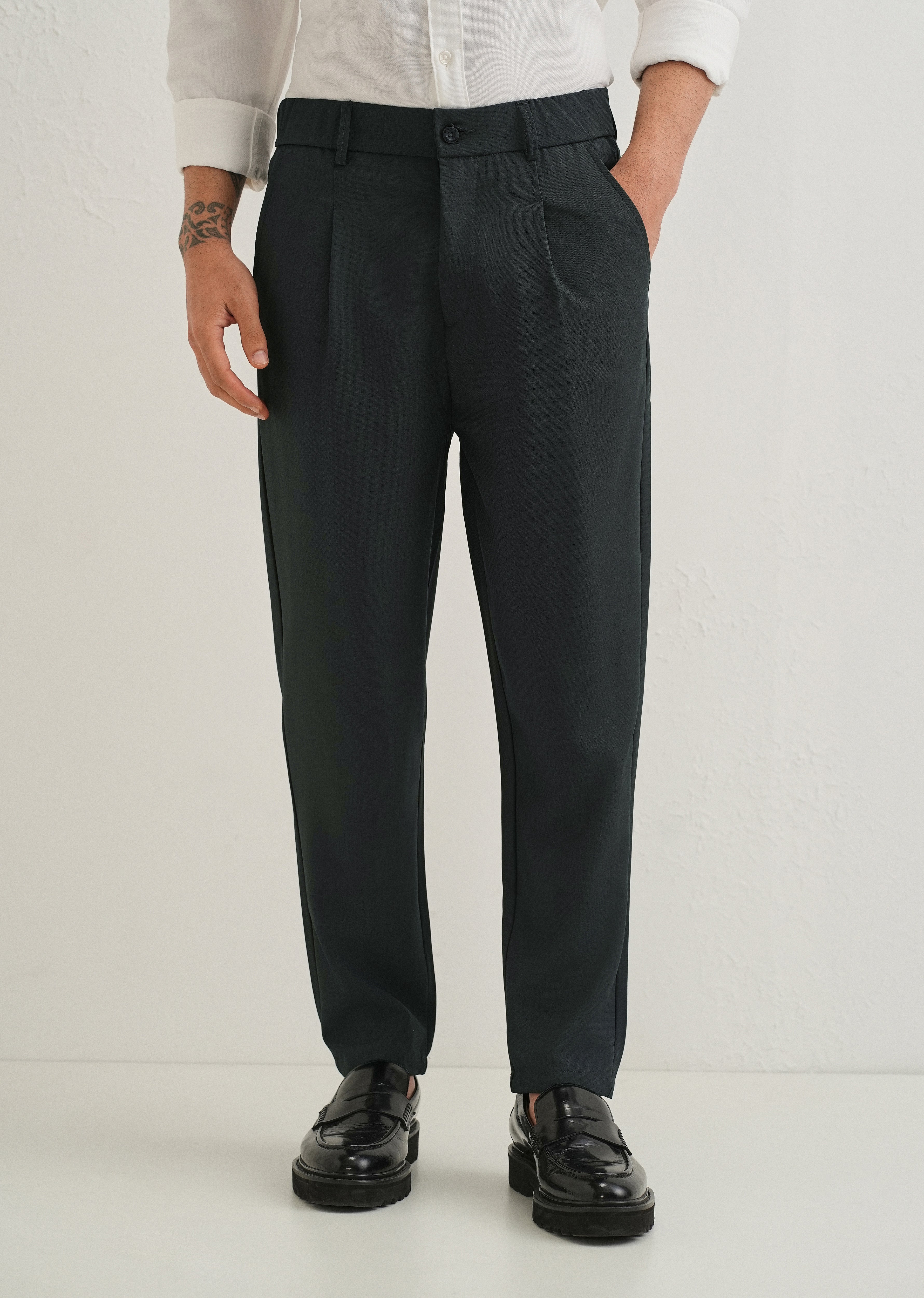 Shadow Grey Korean Pant