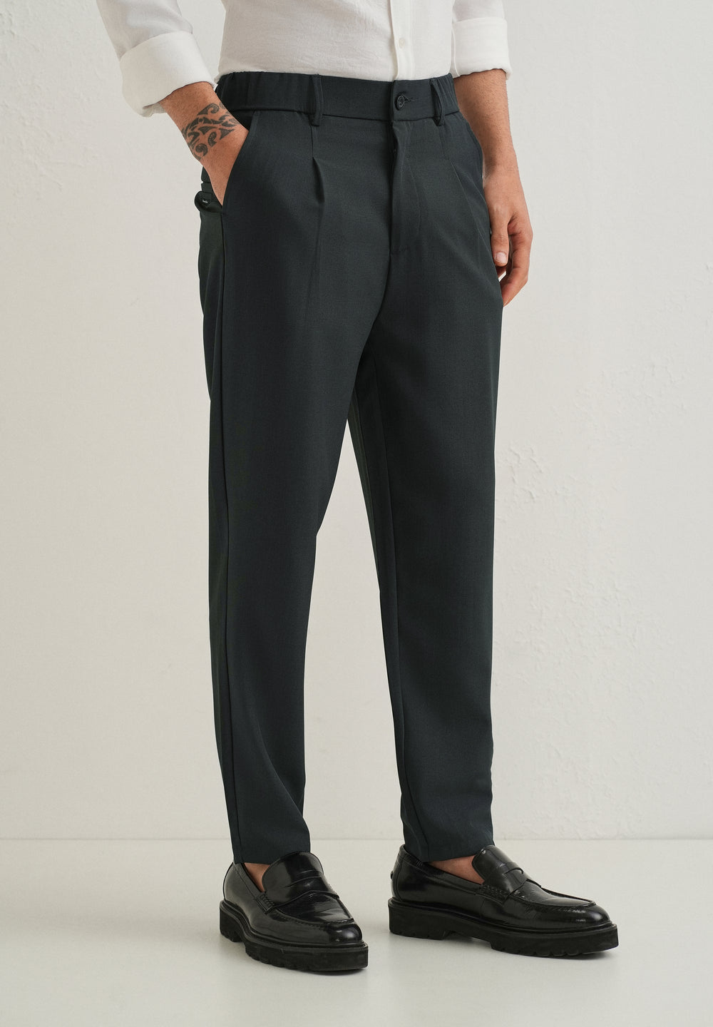 Shadow Grey Korean Pant