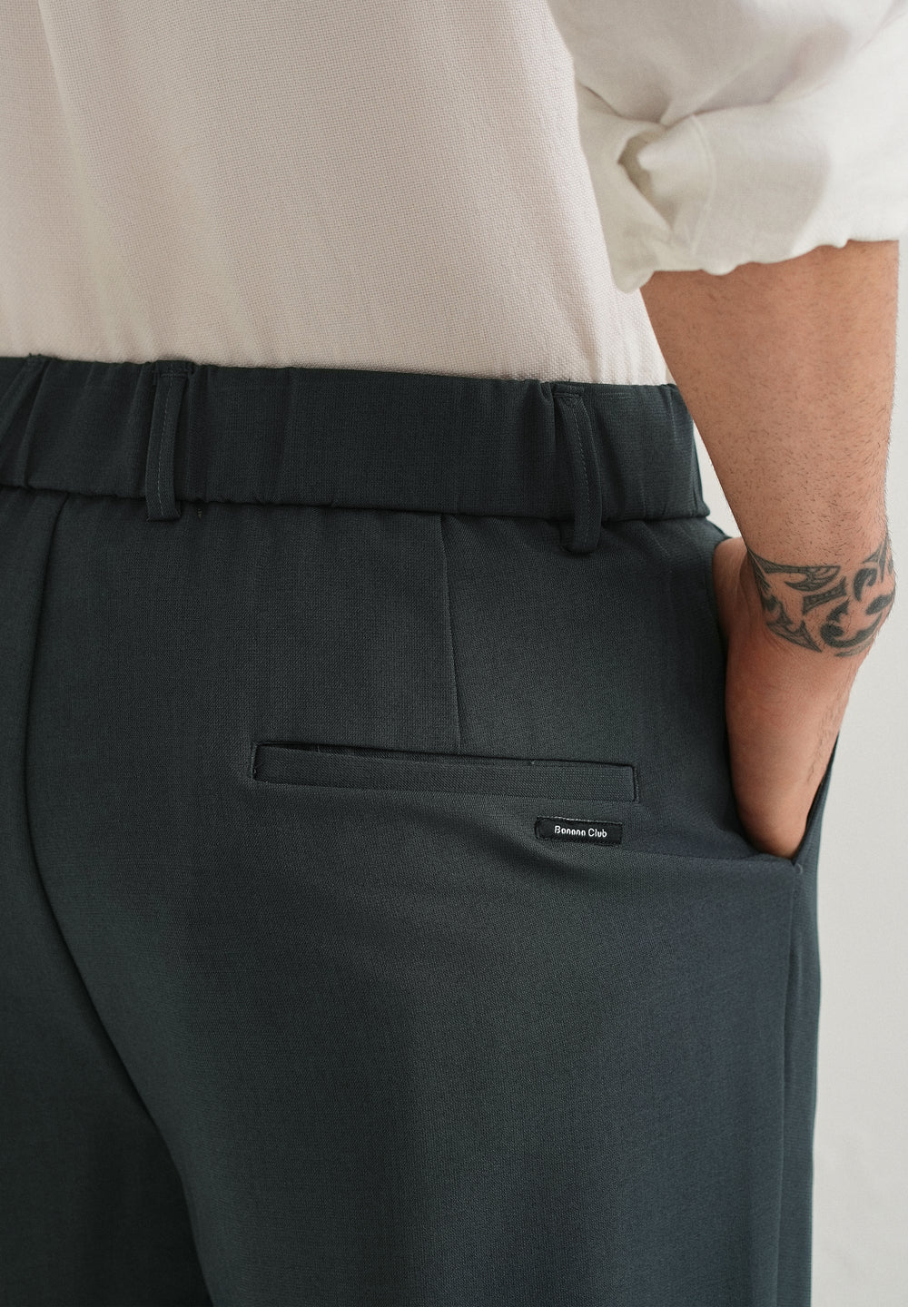 Shadow Grey Korean Pant