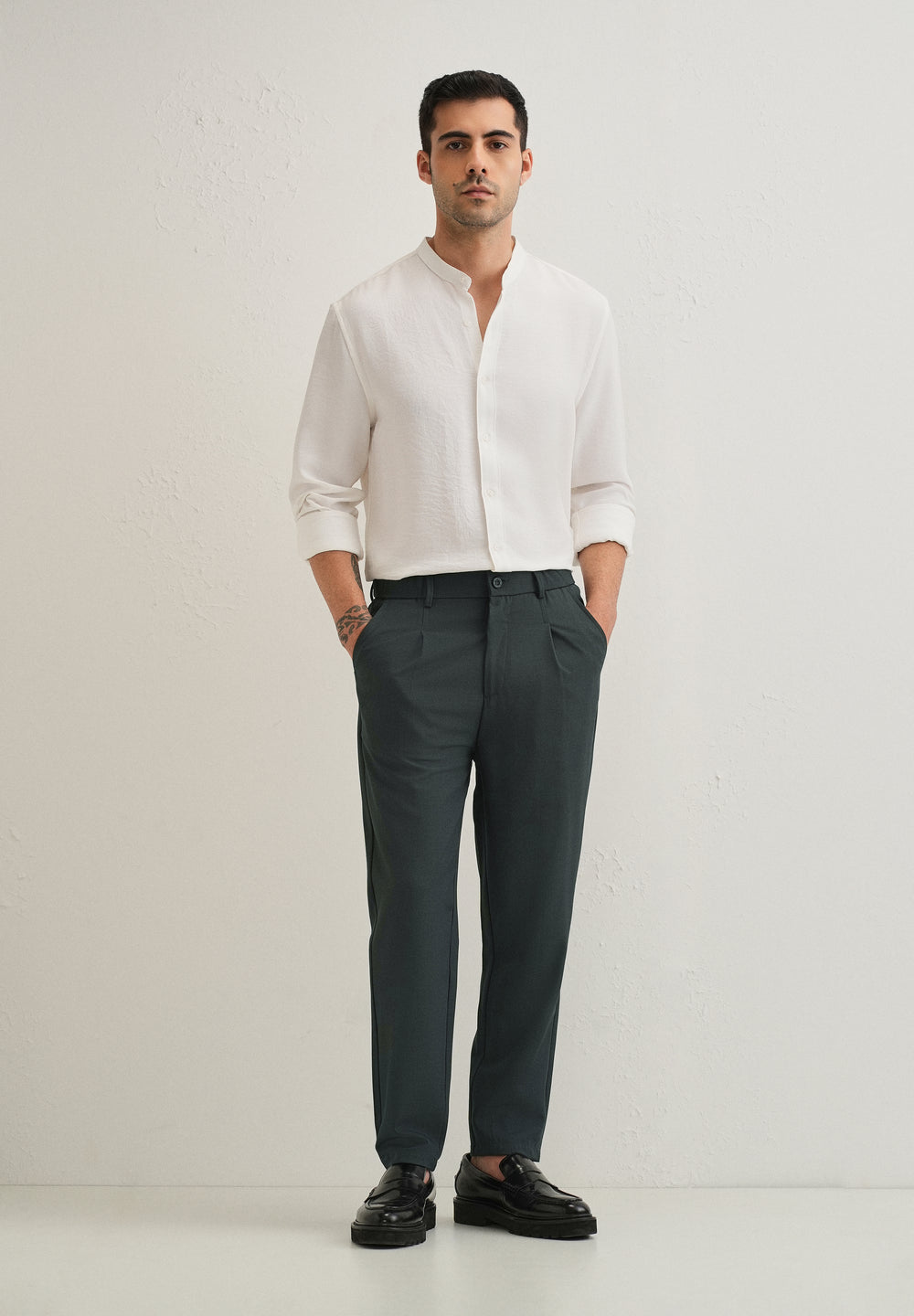Shadow Grey Korean Pant