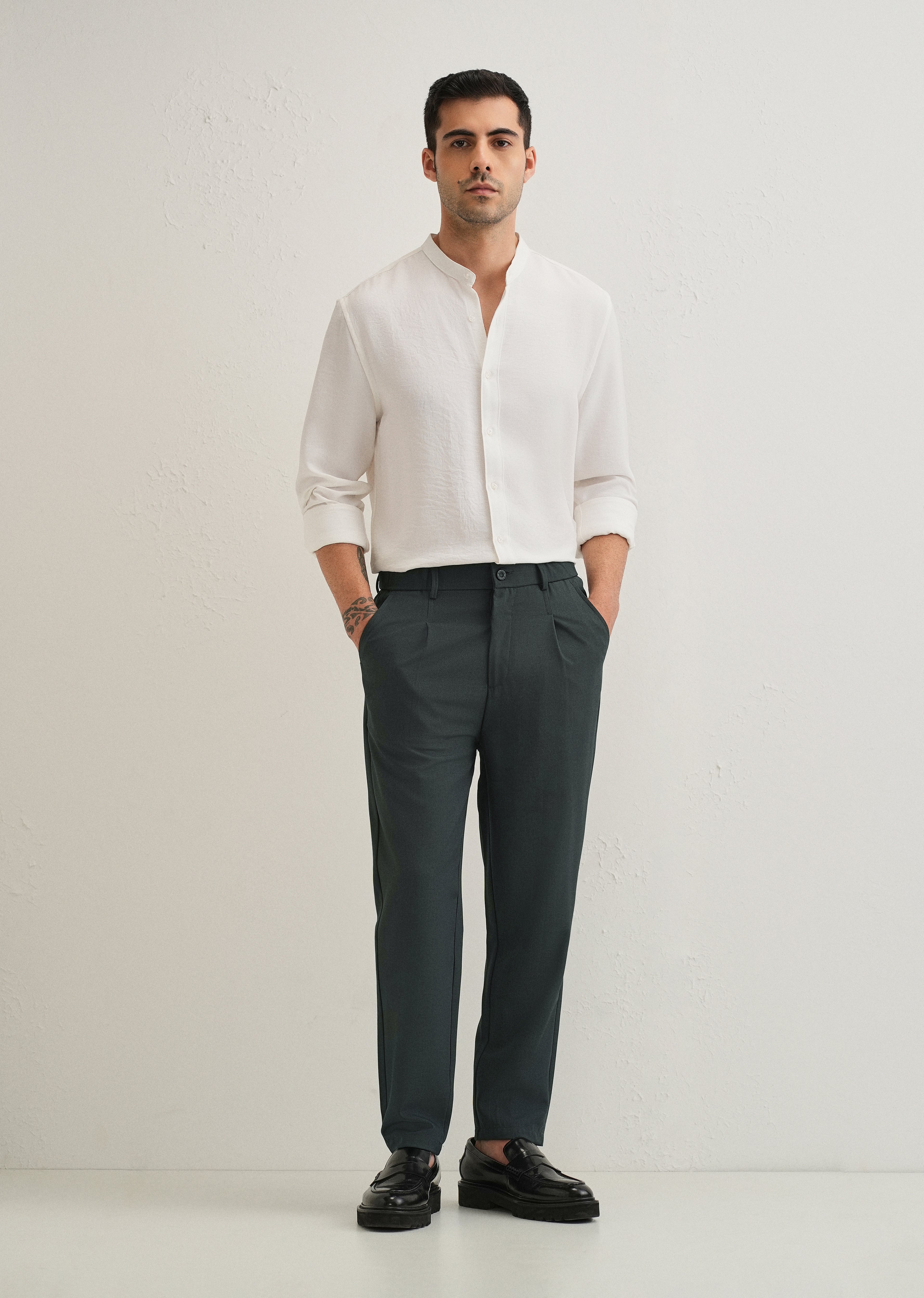 Shadow Grey Korean Pant