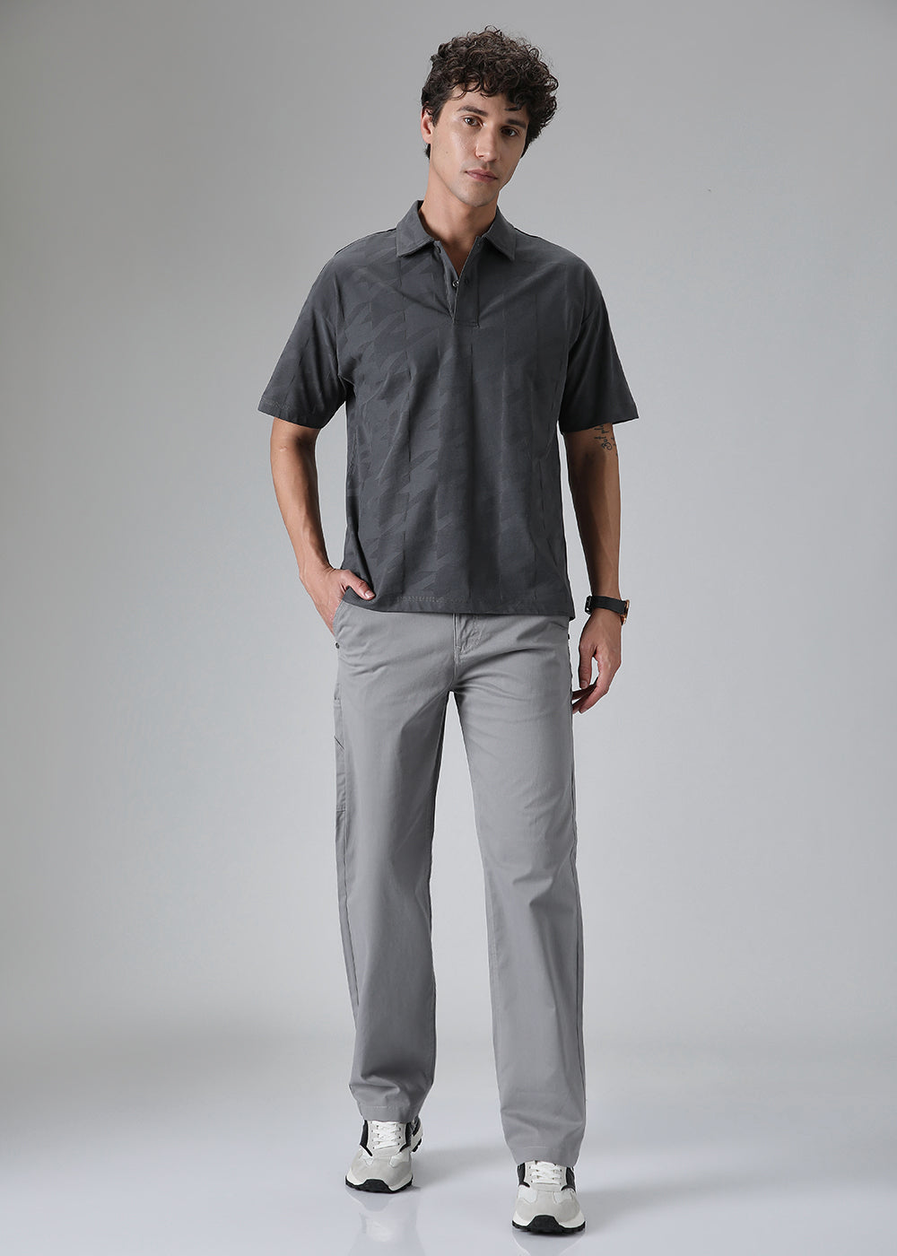 Shark Gray Carpenter Pants