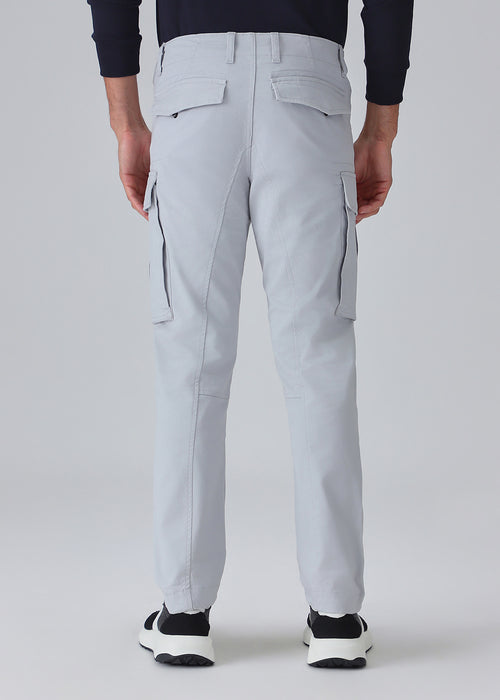 Silver Gray Cargo Pant