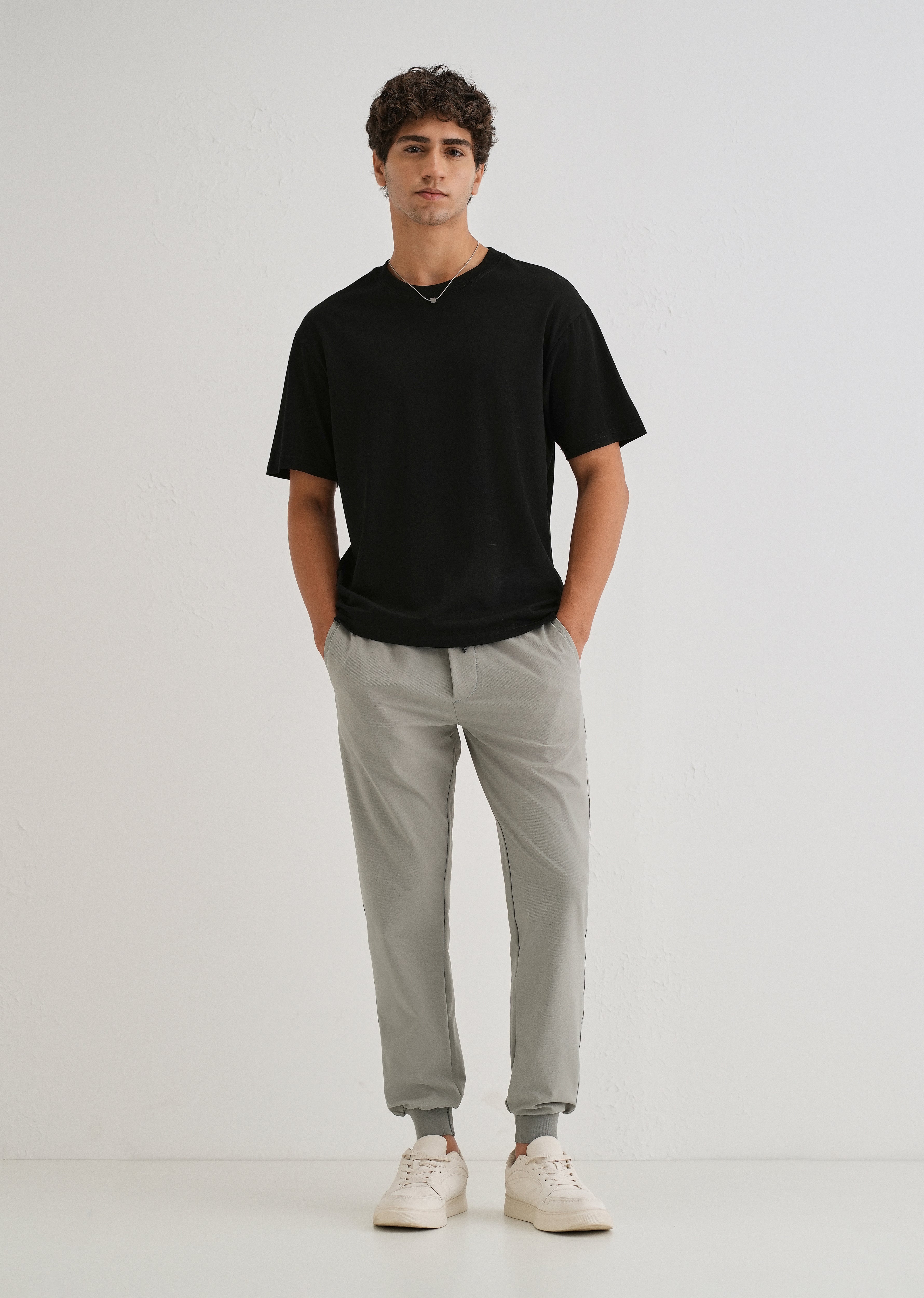 Silver Gray Jogger