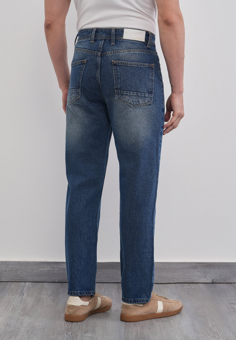 Urban Blue Slim Straight Jeans