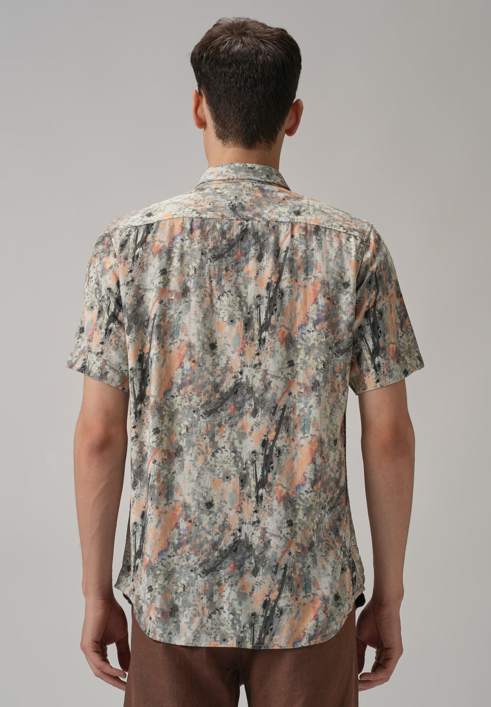 Smear Half Sleeve shirt