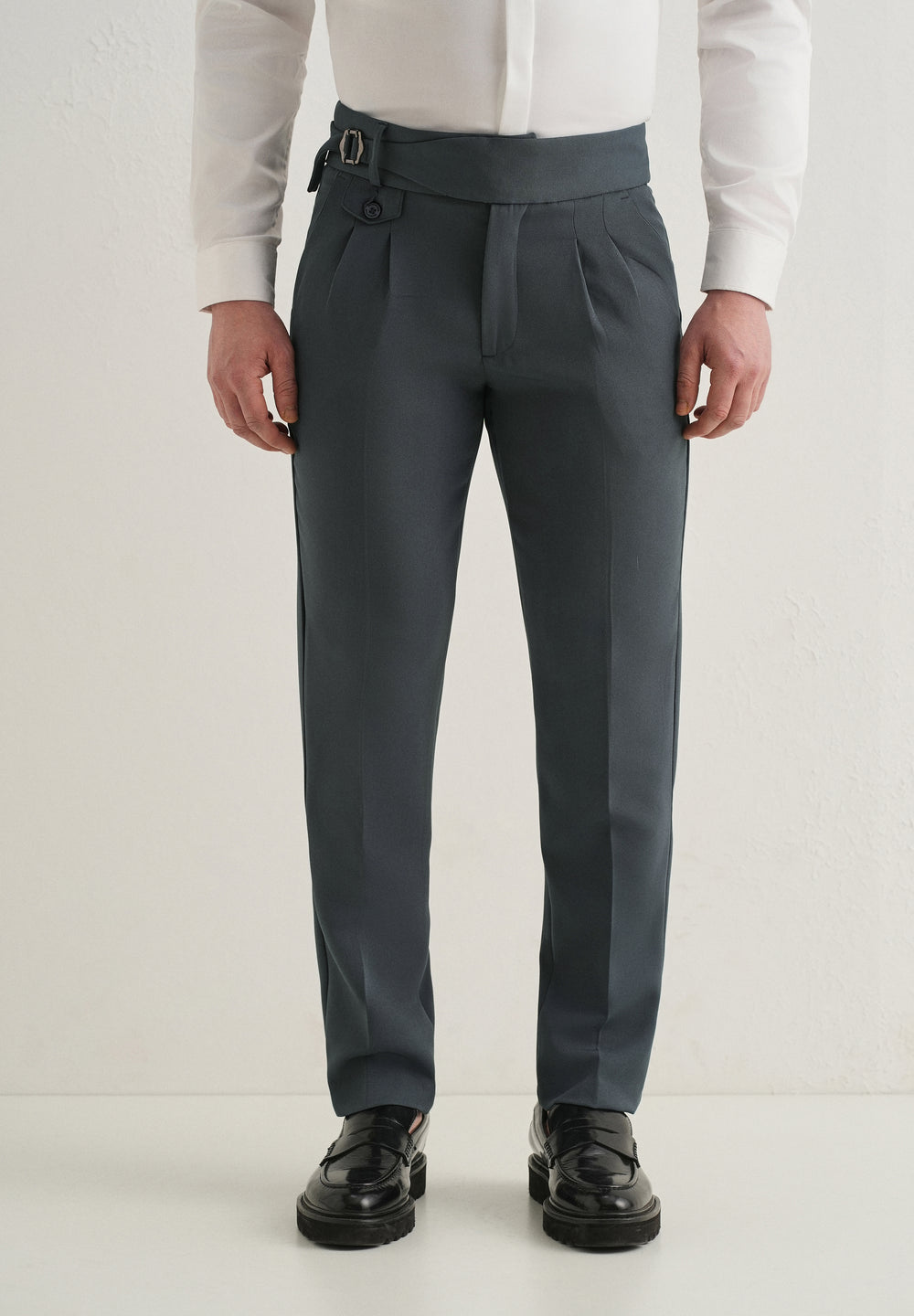 Smoke Grey Gurkha Pant