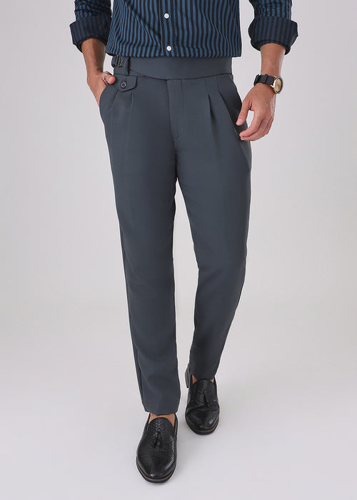 Smoke Grey Gurkha Pant