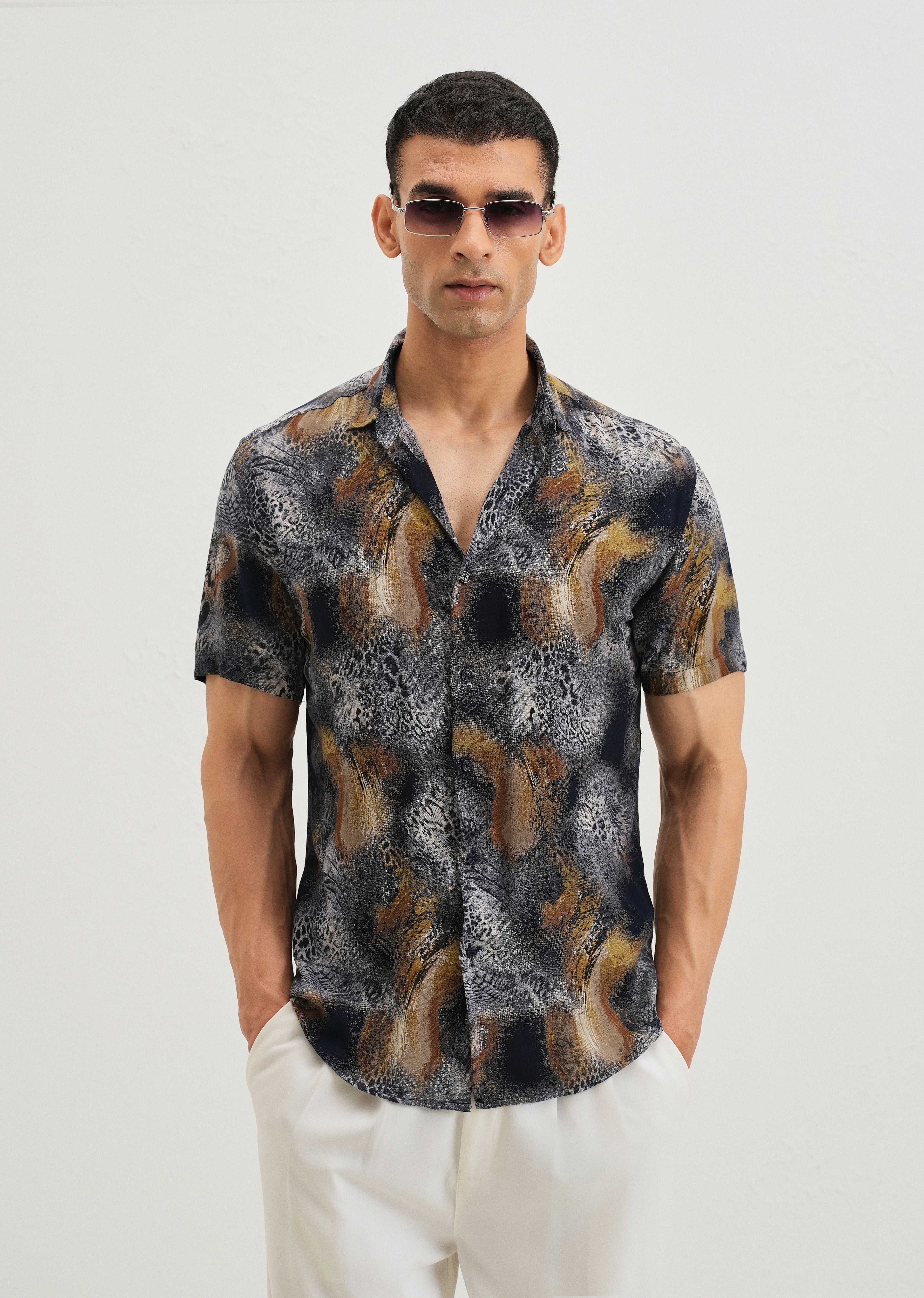SnakeSkin Feather shirt