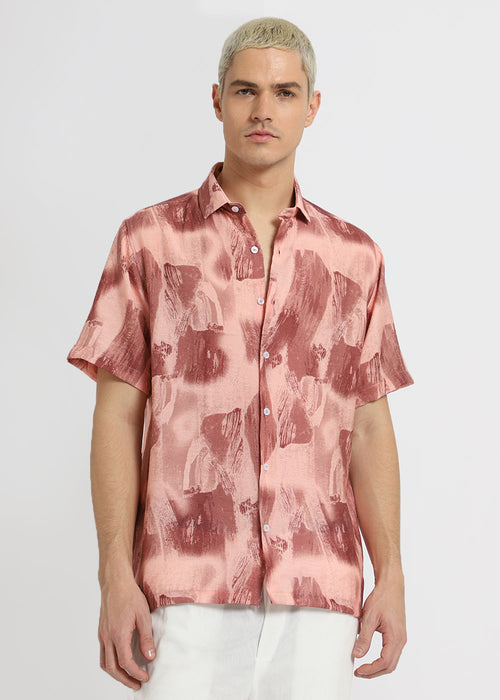 Soft Strokes Printed Shirt