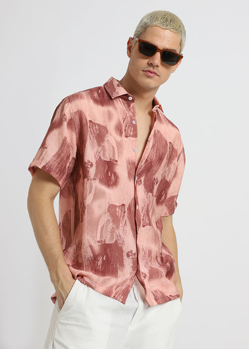 Soft Strokes Printed Shirt