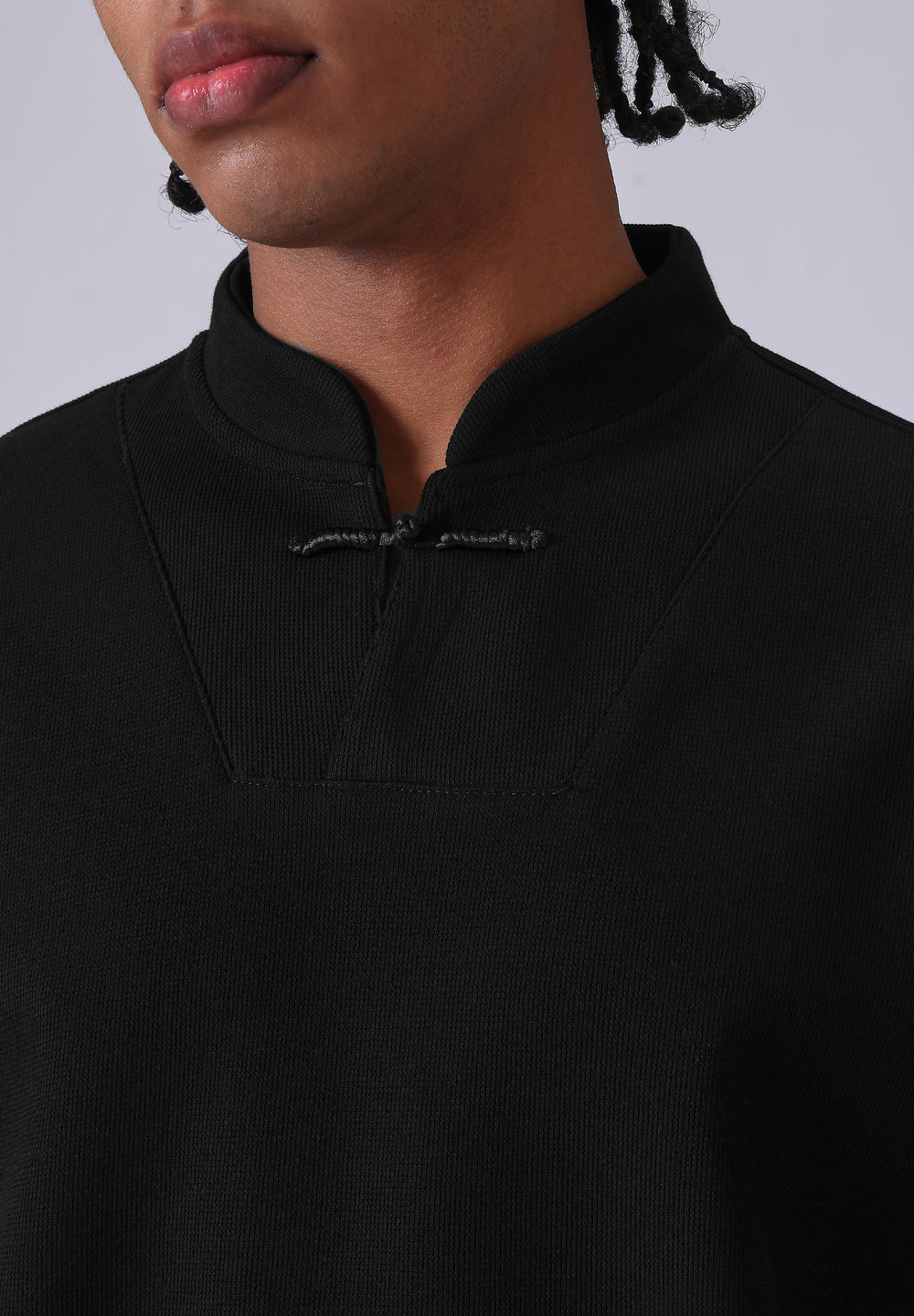 Solid Black Sweatshirt