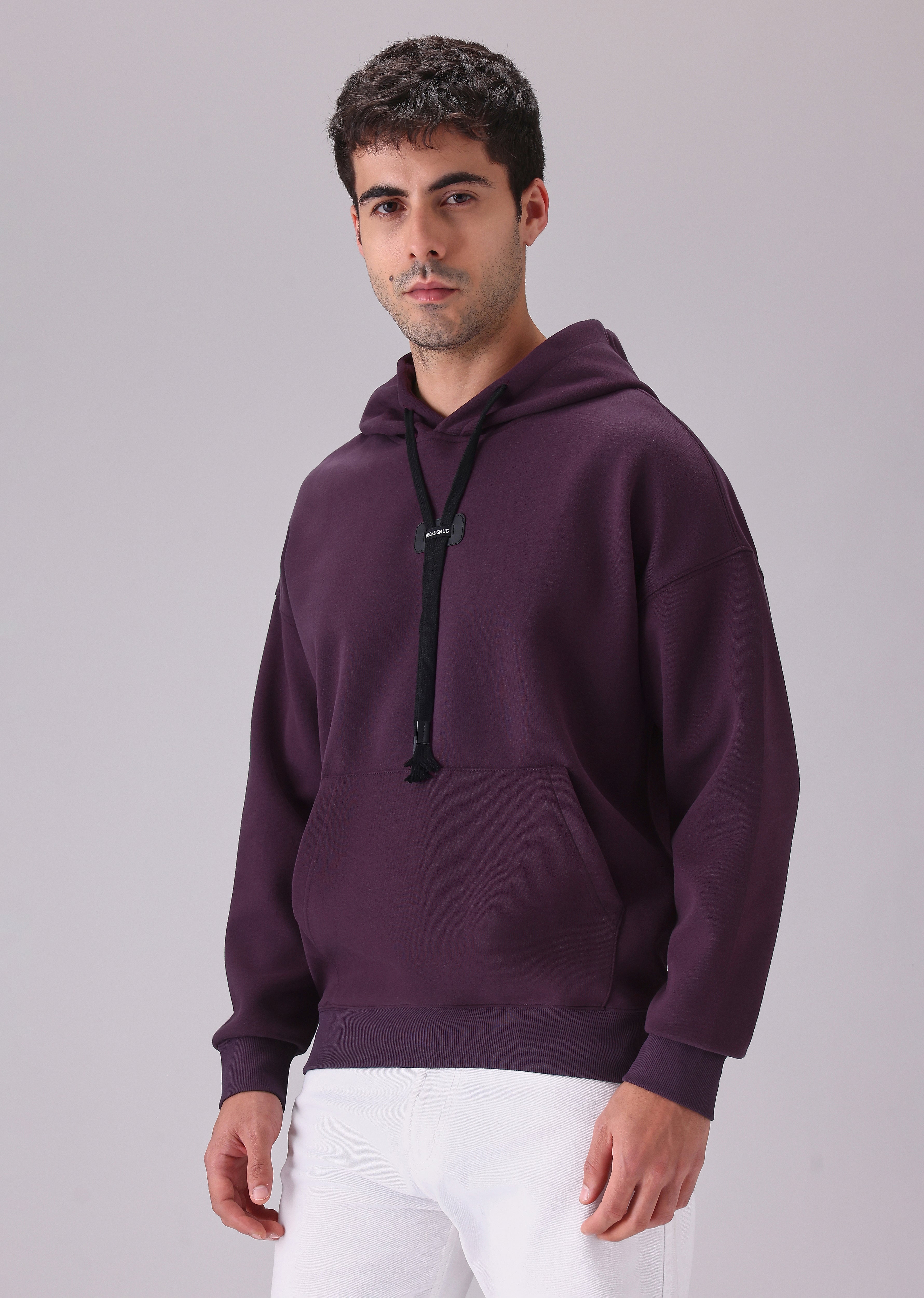 Solid Purple Hoodie