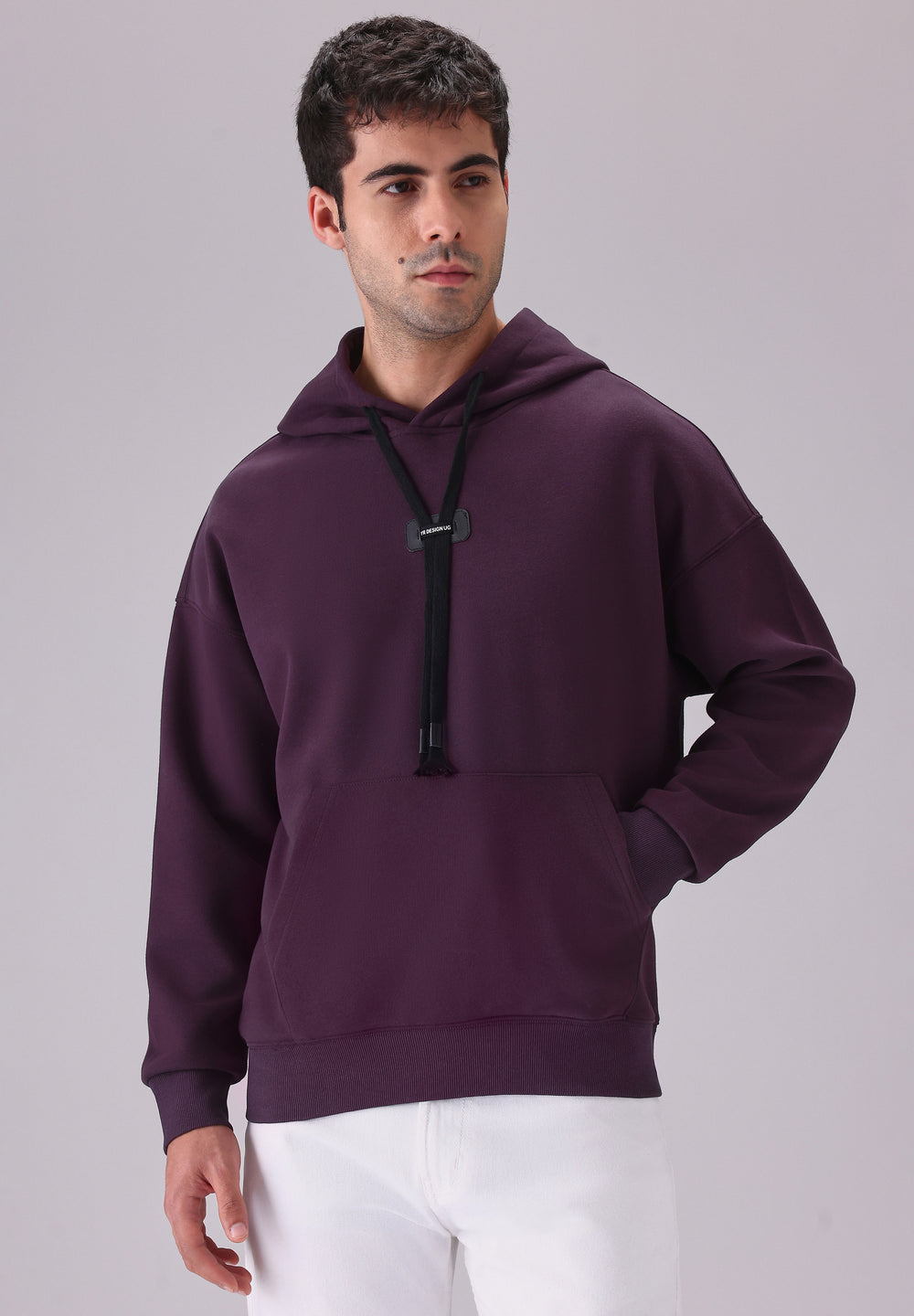 Solid Purple Hoodie