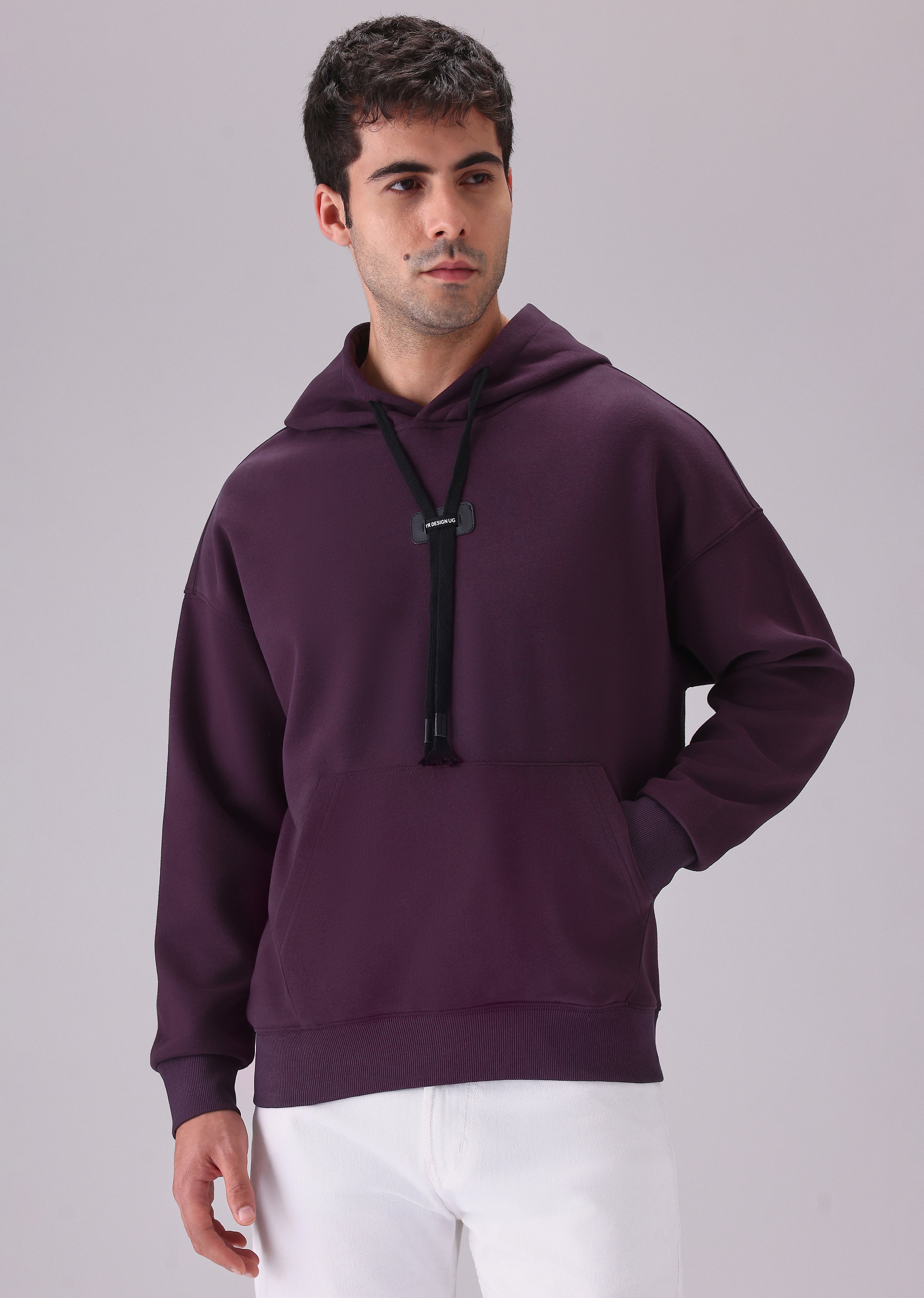 Solid Purple Hoodie