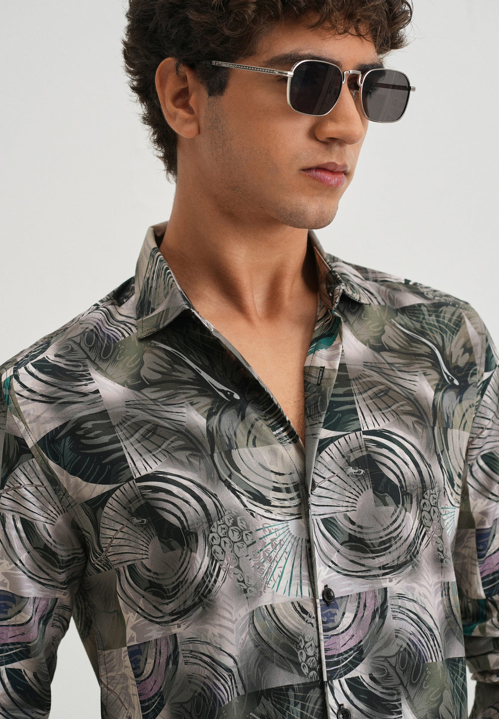 Spiral Printed Shirt