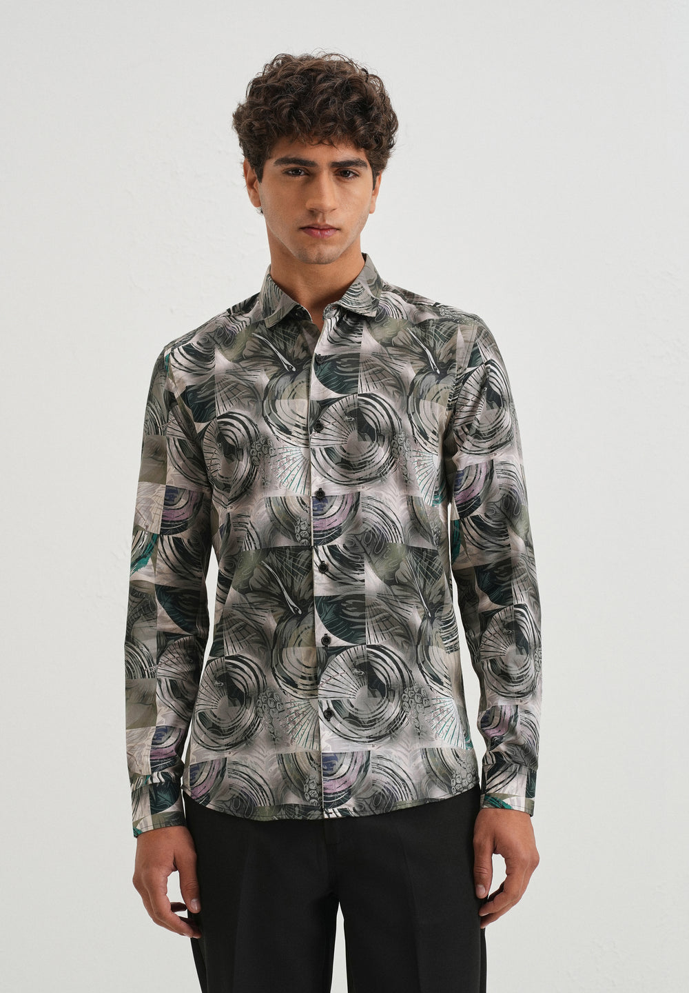 Spiral Printed Shirt