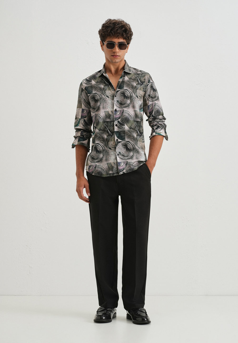 Spiral Printed Shirt