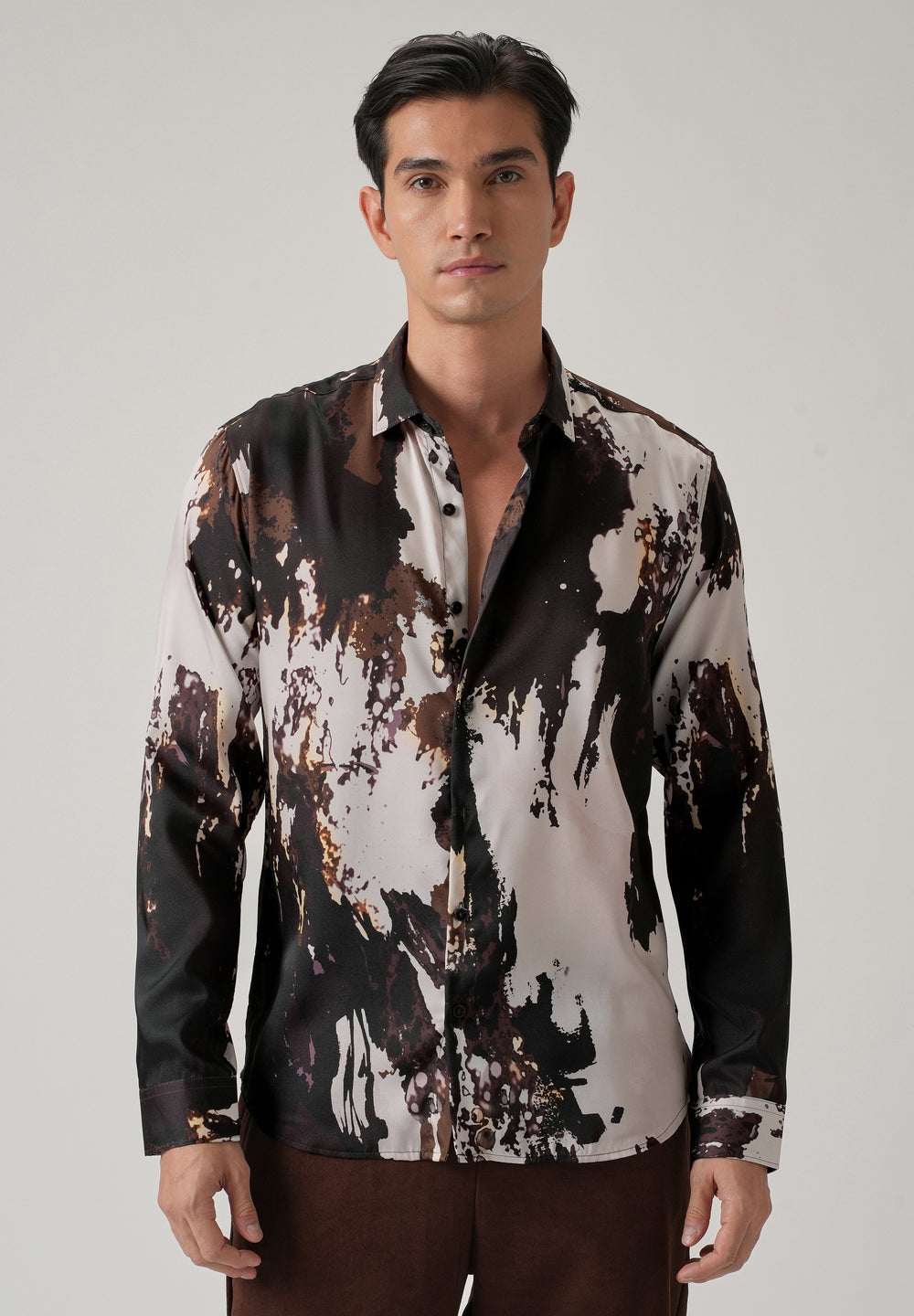 Splatter Print Shirt