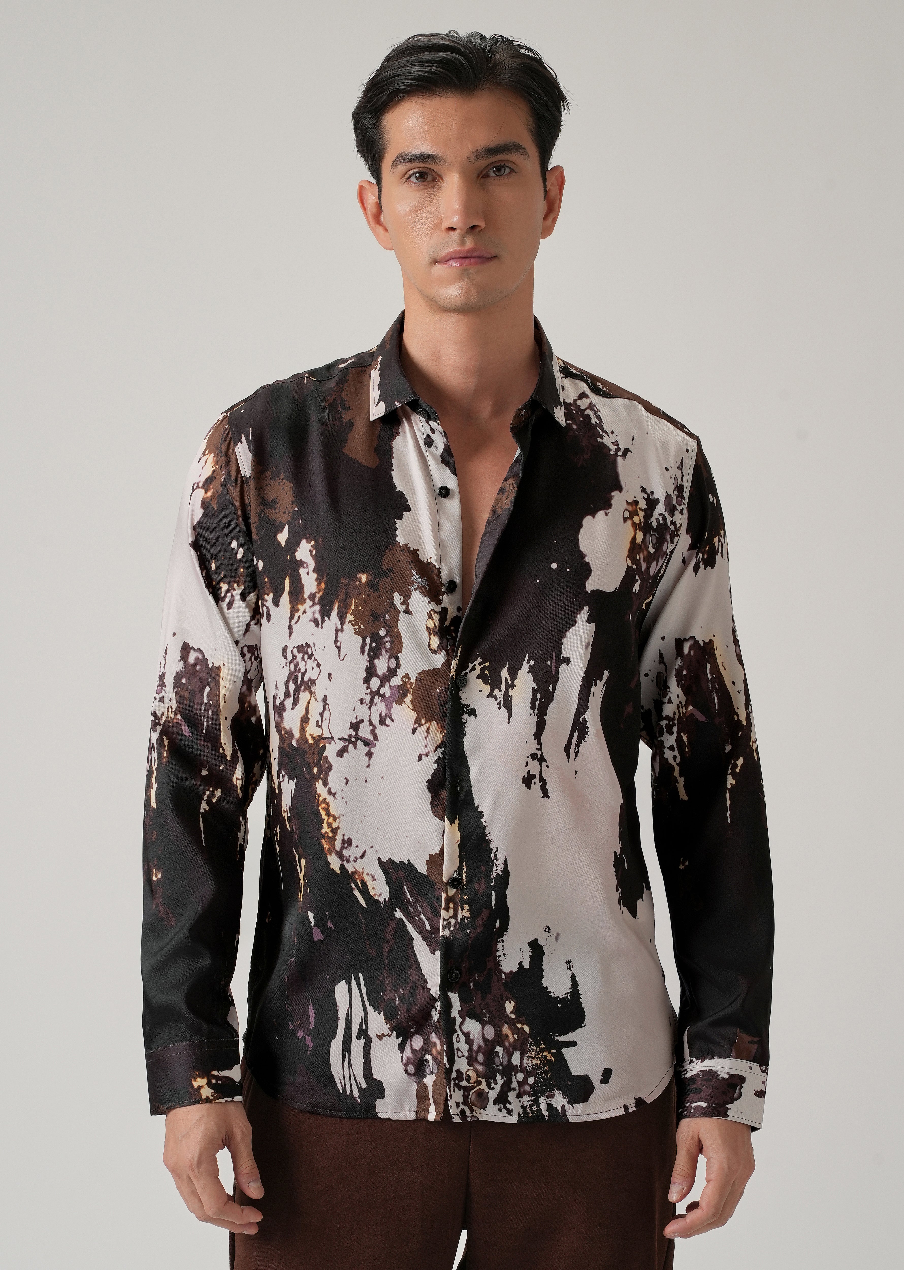 Splatter Print Shirt