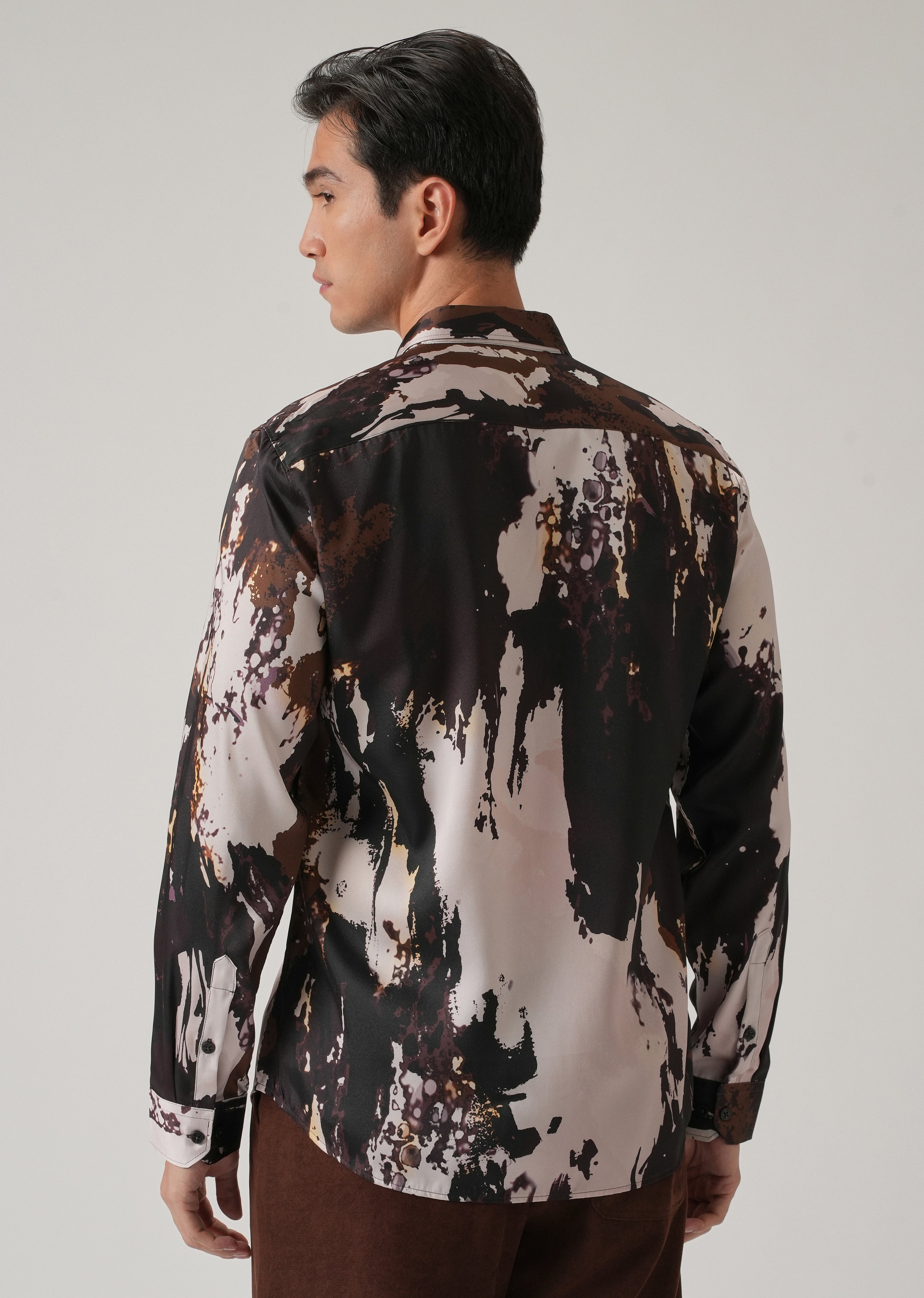 Splatter Print Shirt