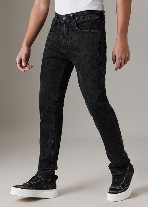 Stone Black Slim Fit Jeans