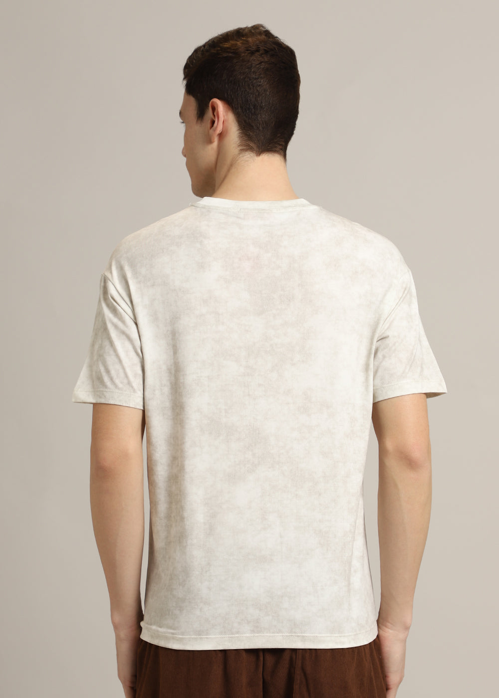 Stone Wash Crew Neck T-Shirt