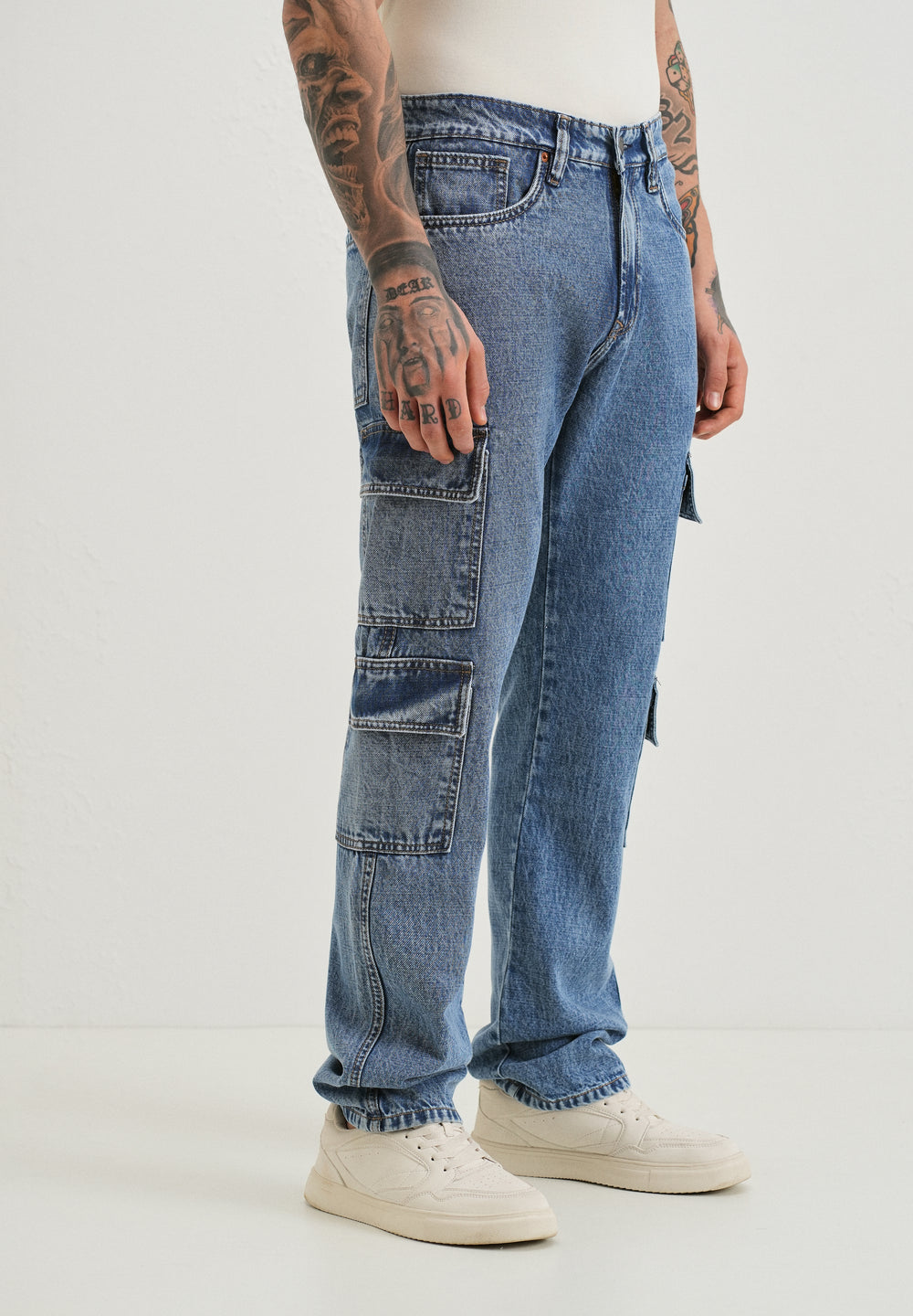 Streetstyle Sapphire Blue Baggy fit Jeans