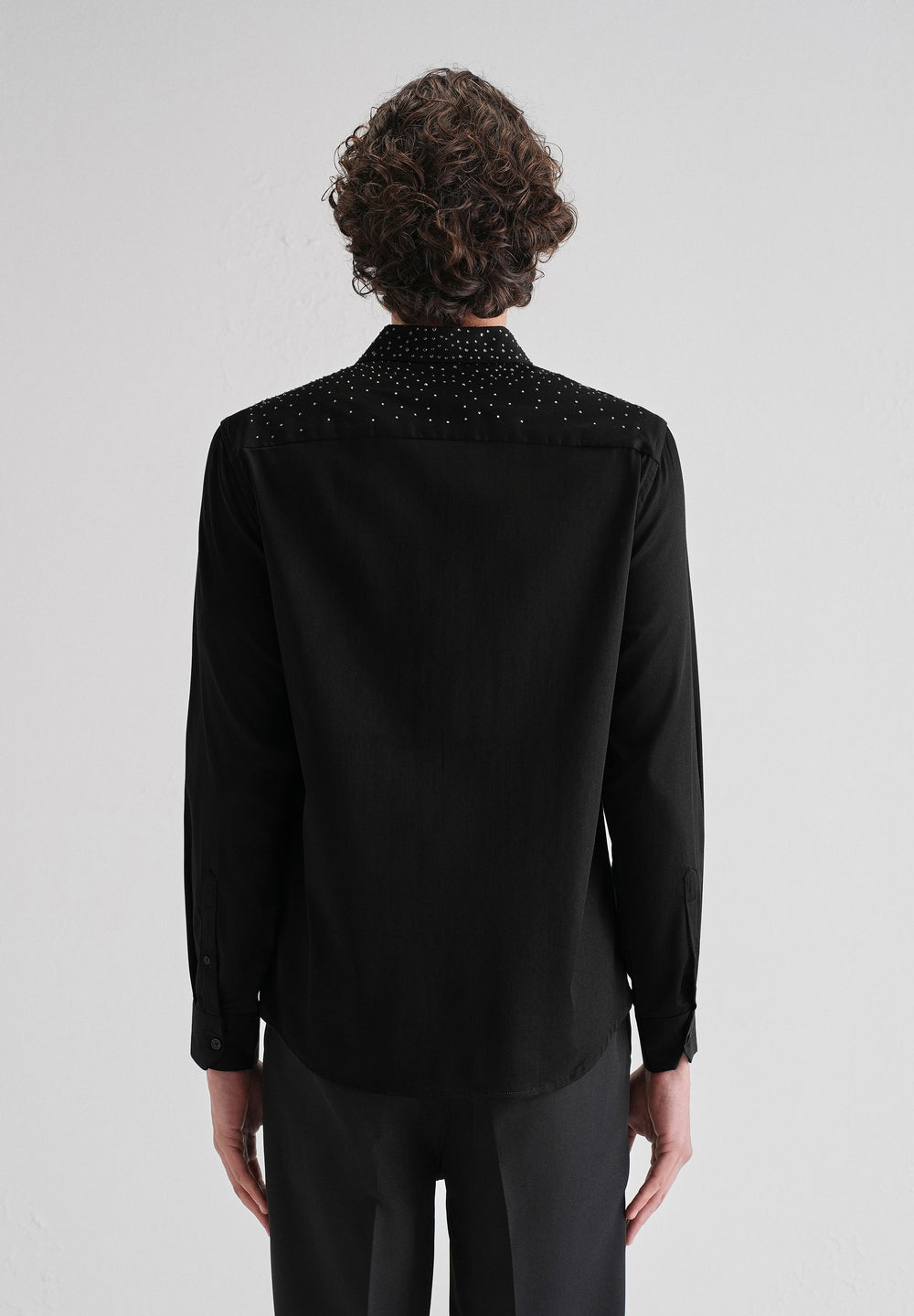 Stud Black Designer Shirt