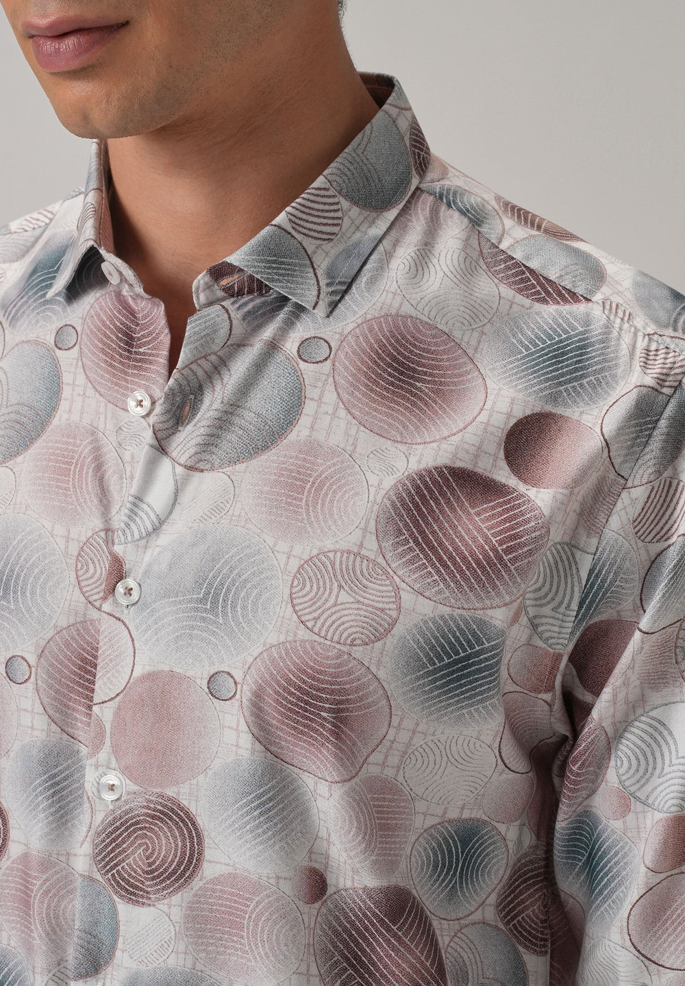 Stylish Geometric Print Shirt