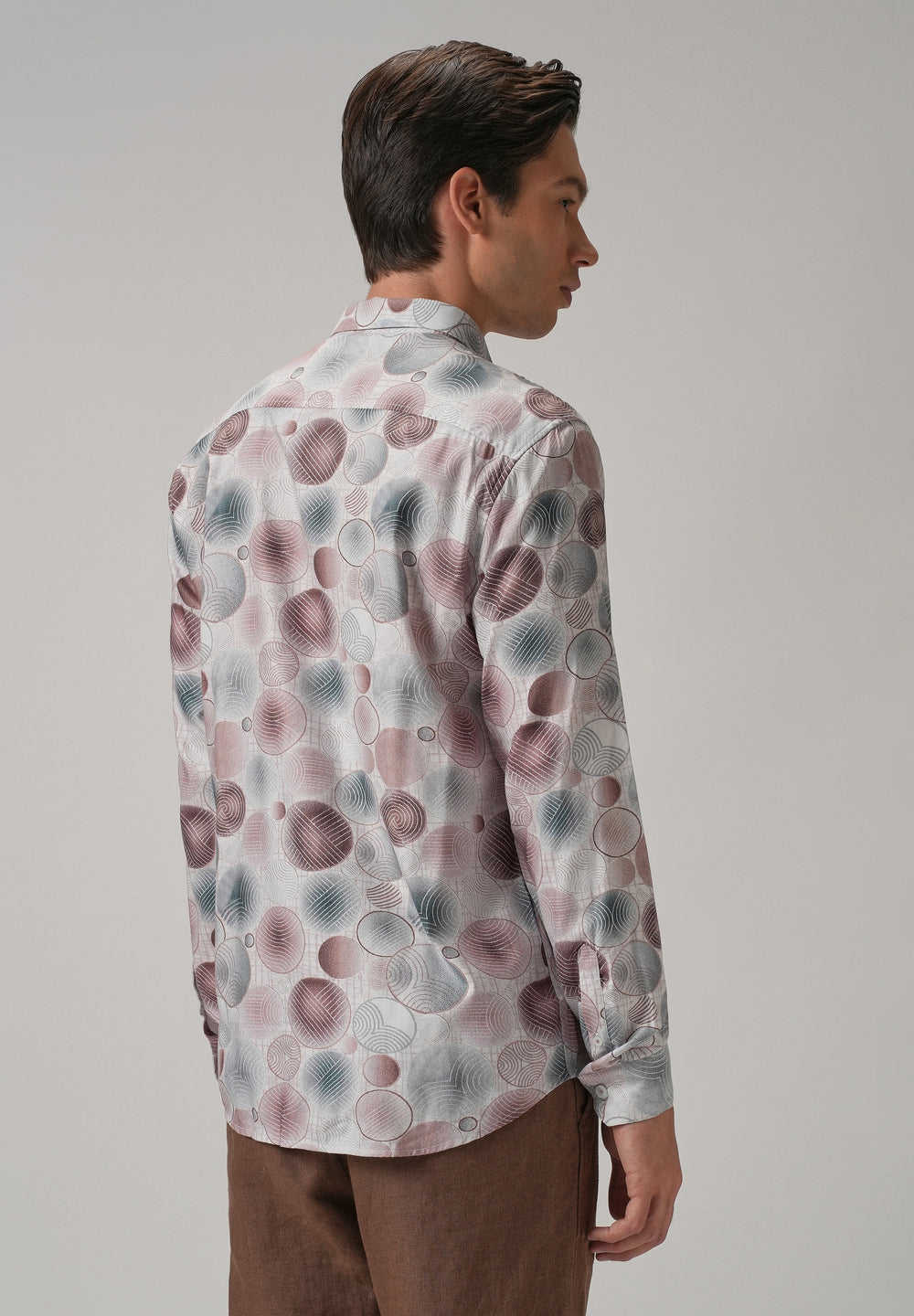 Stylish Geometric Print Shirt
