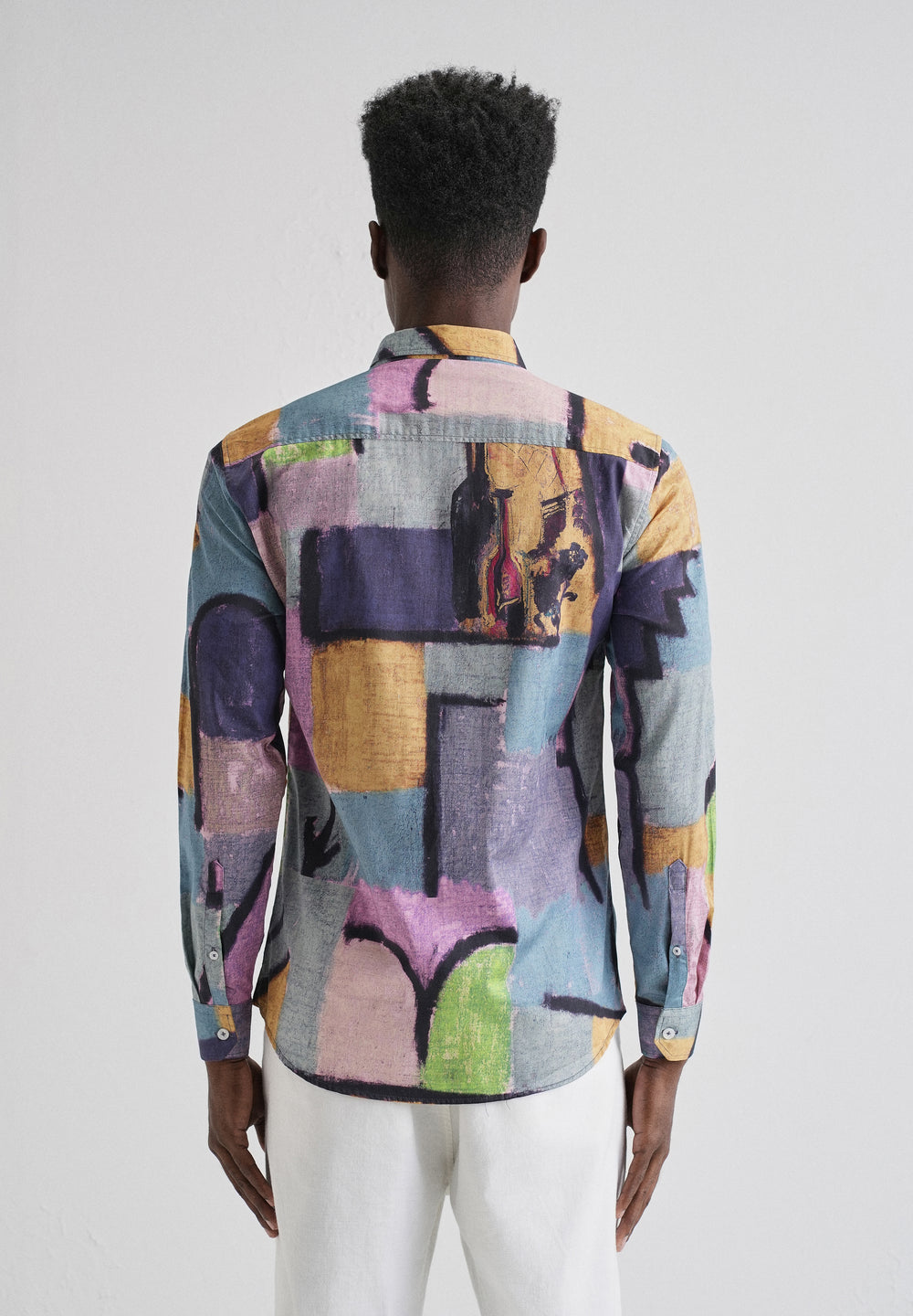 Stylish Multicoloured Printed Shirt